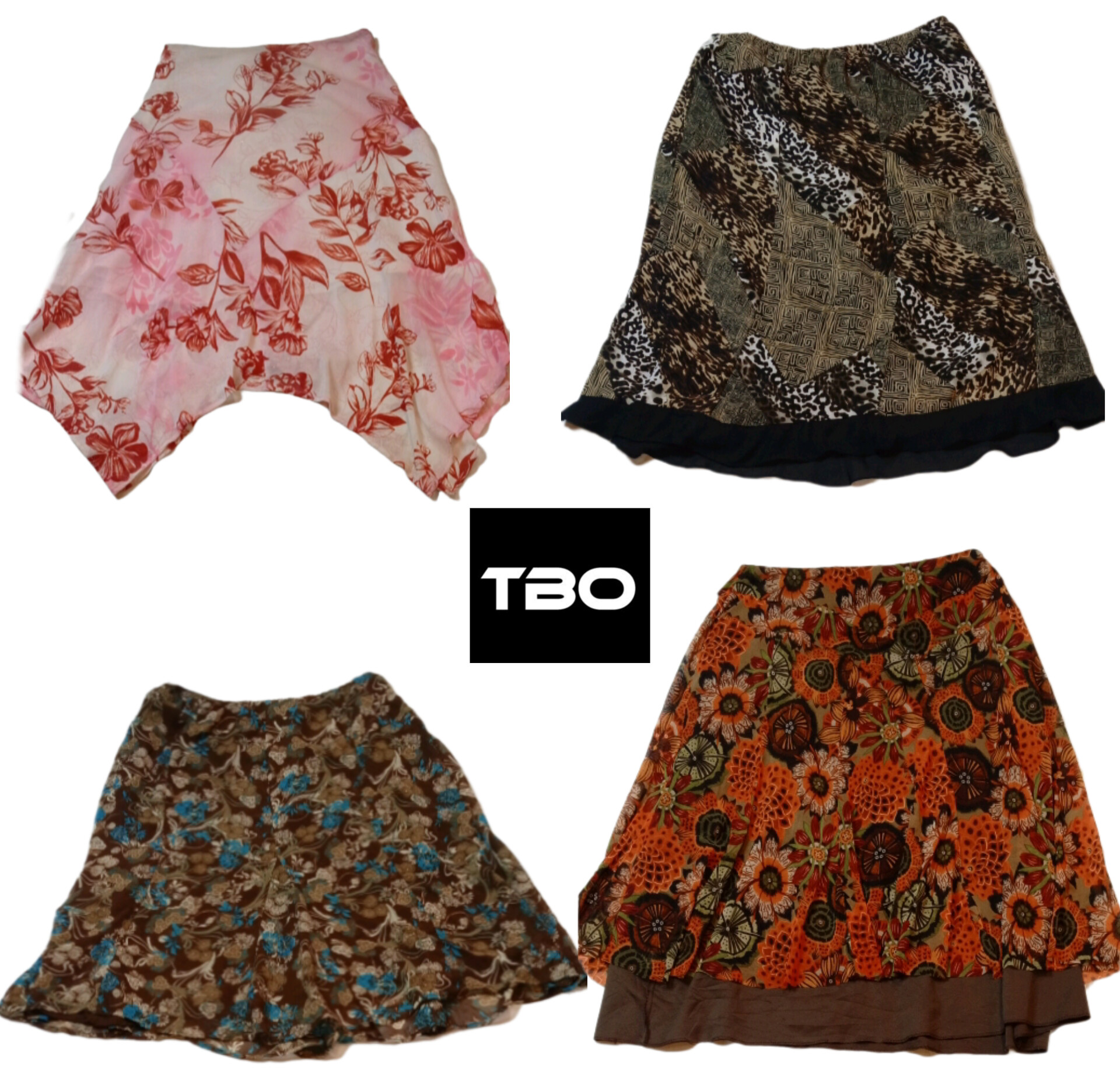 Y2K POLLY GRUNGE SKIRTS