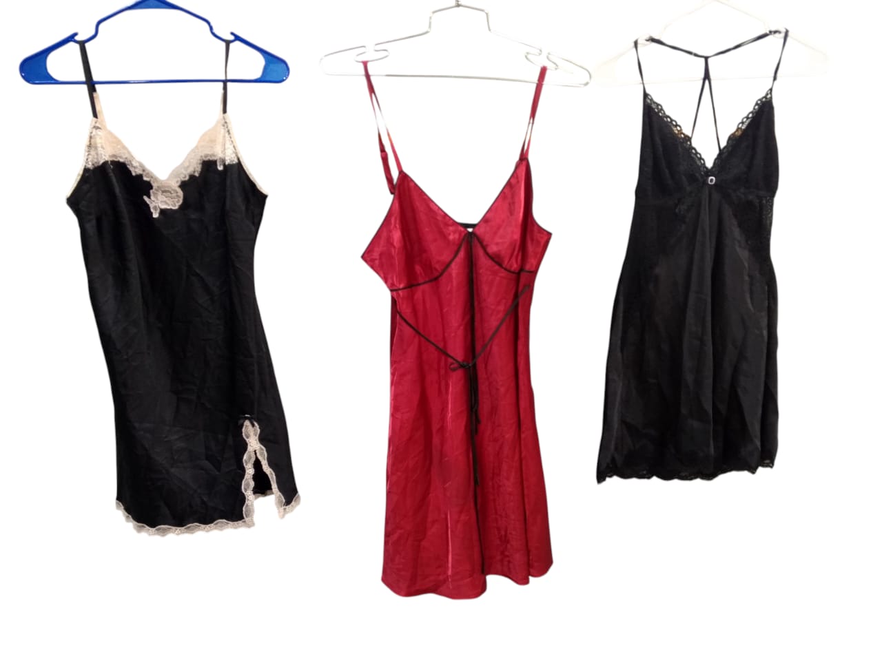 Romantic slip dresses