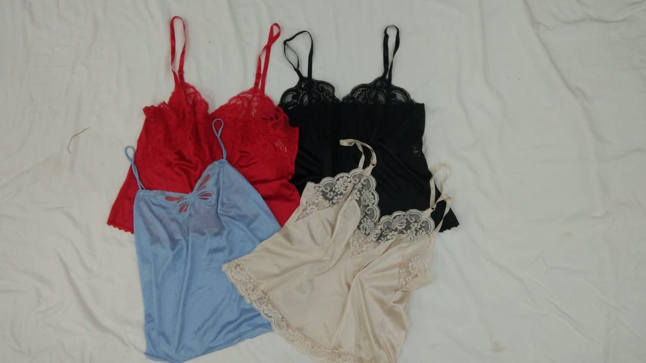 IQ0145 Y2k Soft Girl Slip Tops