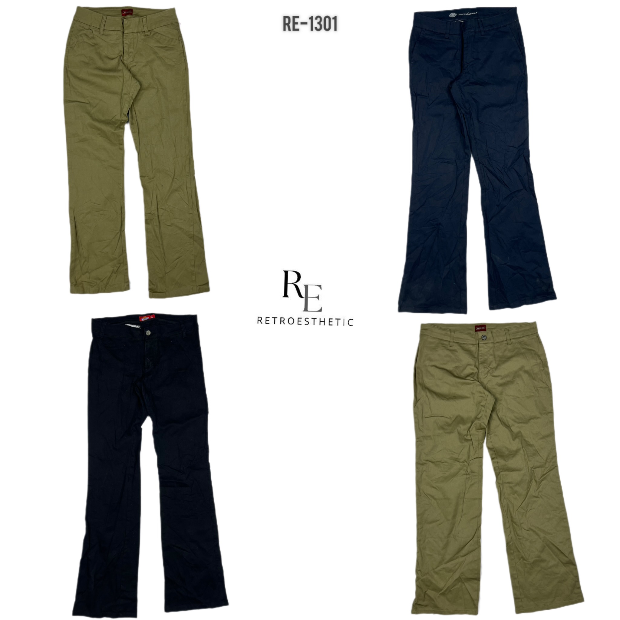 Branded Dickies Flared Pants (RE-1301)