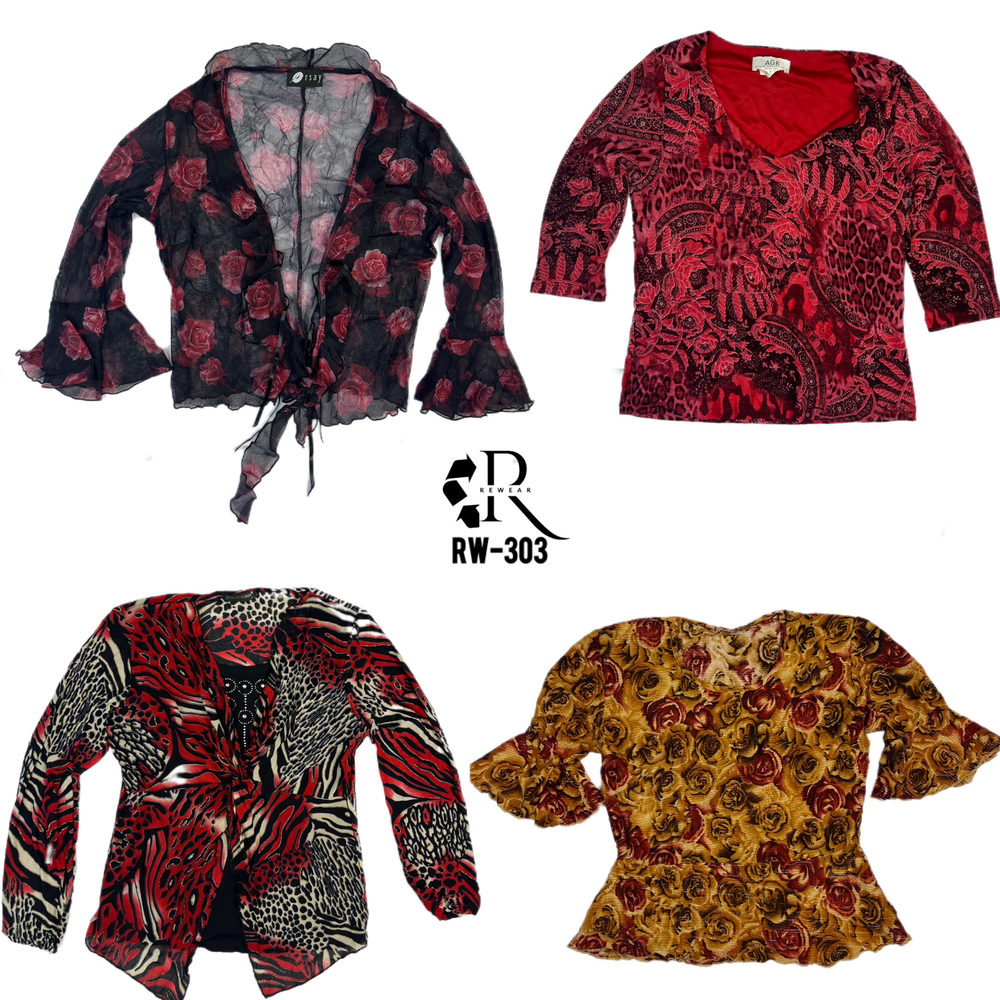 Y2K Date Night Full Sleeves Tops (RW-303)