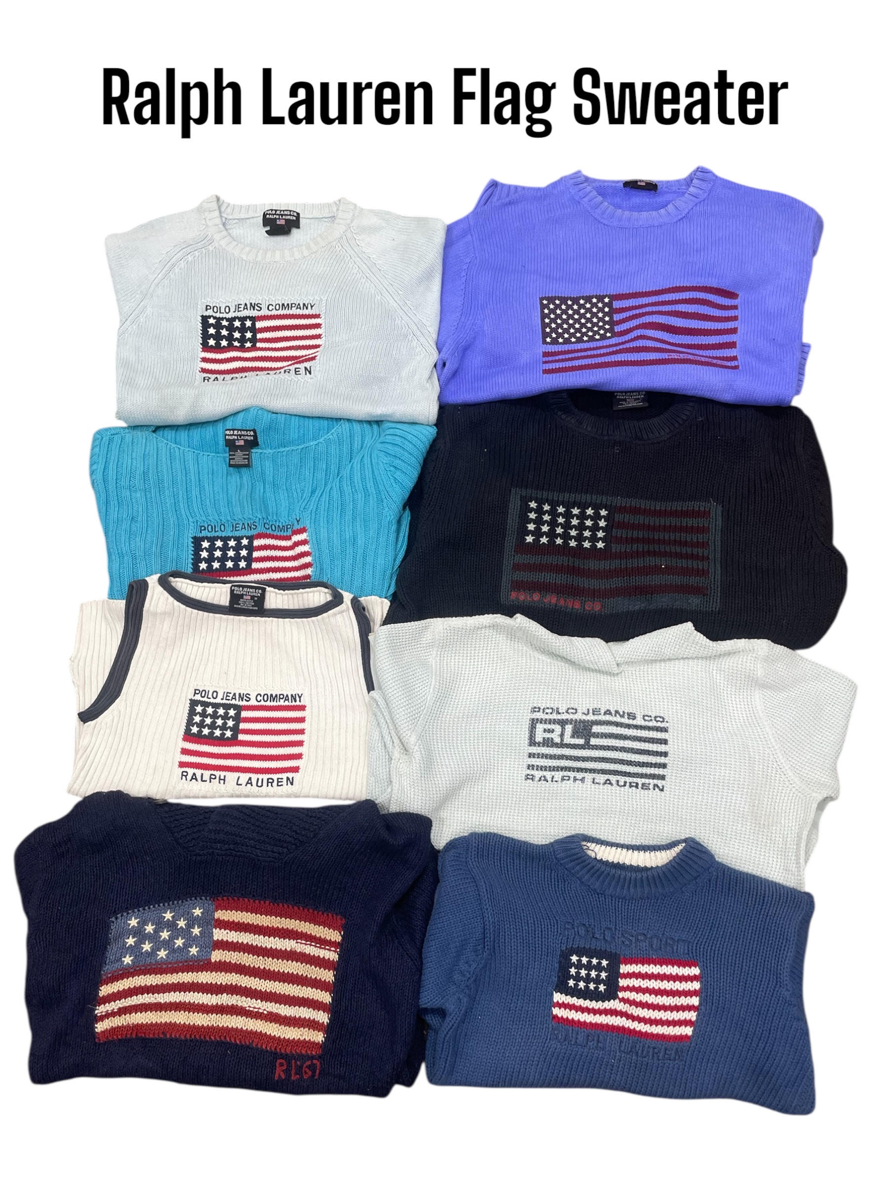 Ralph Lauren Flag Sweater