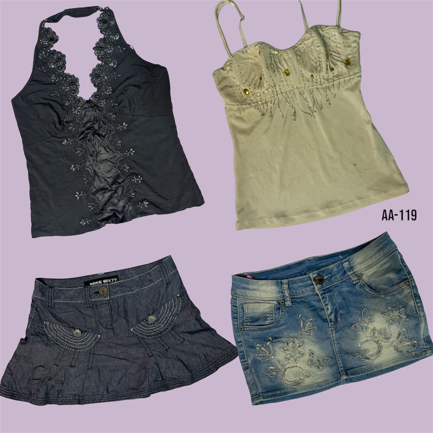 Y2K Soft Girl Era Mezcla y Combina (AA-119)