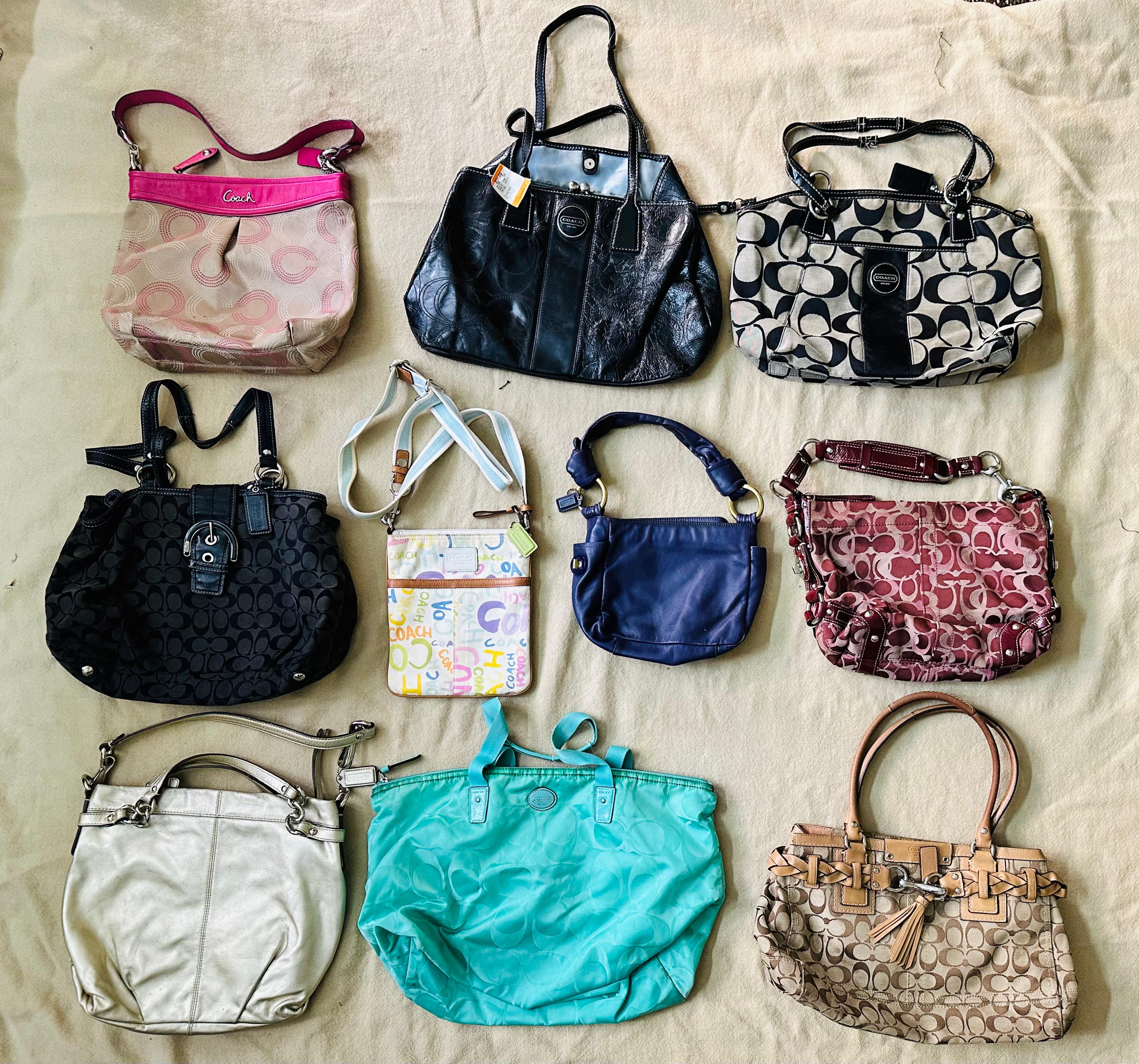 Coach bags 10 pcs
