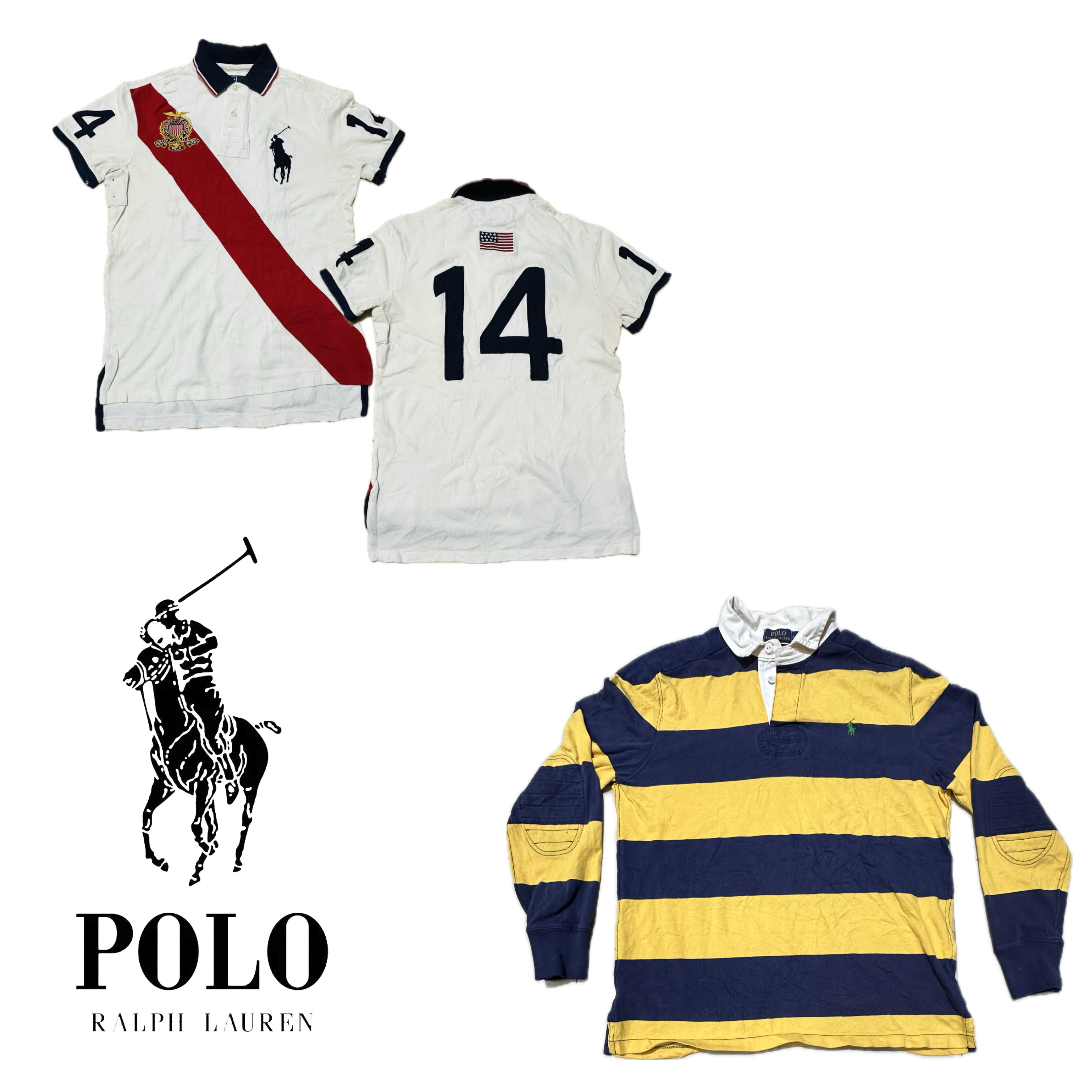 Ralph Lauren big pony Polo and Rugby Shirts
