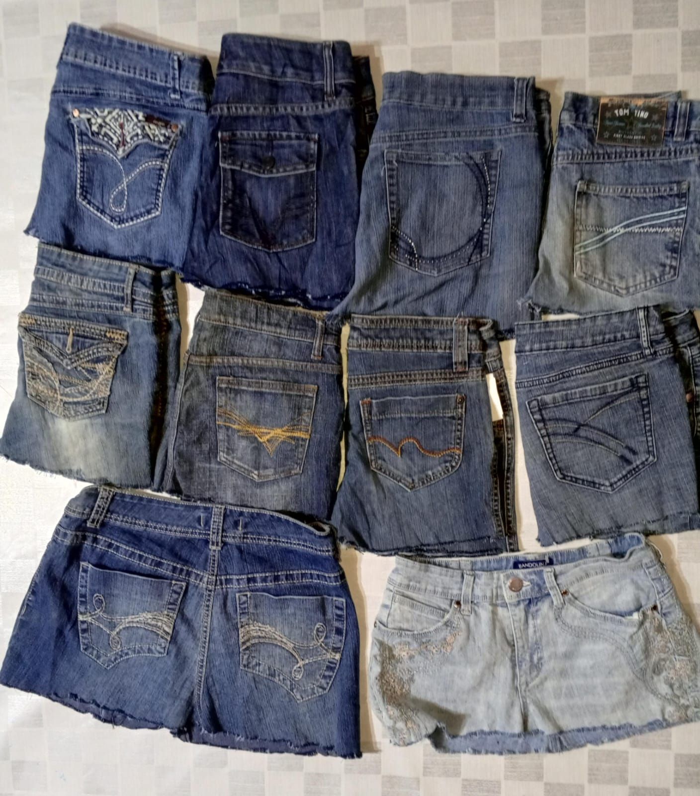 ANGEL CATO AND OTHER BRAND MINI SKIRT'S (MR609)