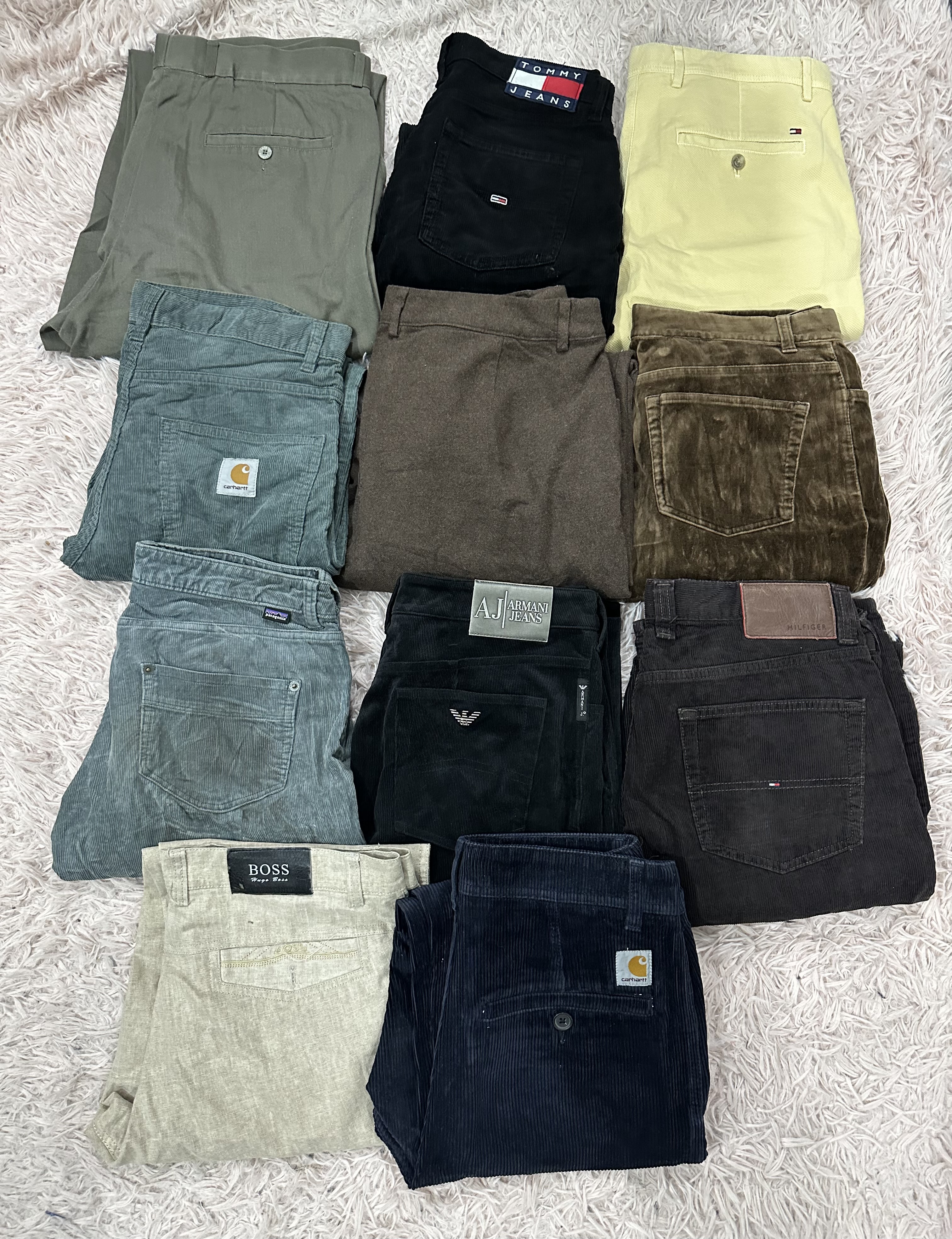 Pantalons de marques mélangées 11 pièces