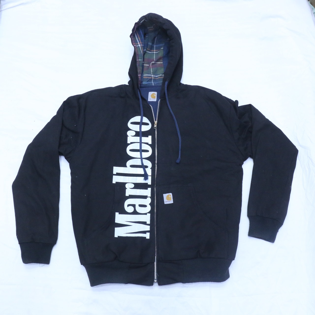 CR923 Rework Style Carhartt Marlboro Zipper Hooded Jacket