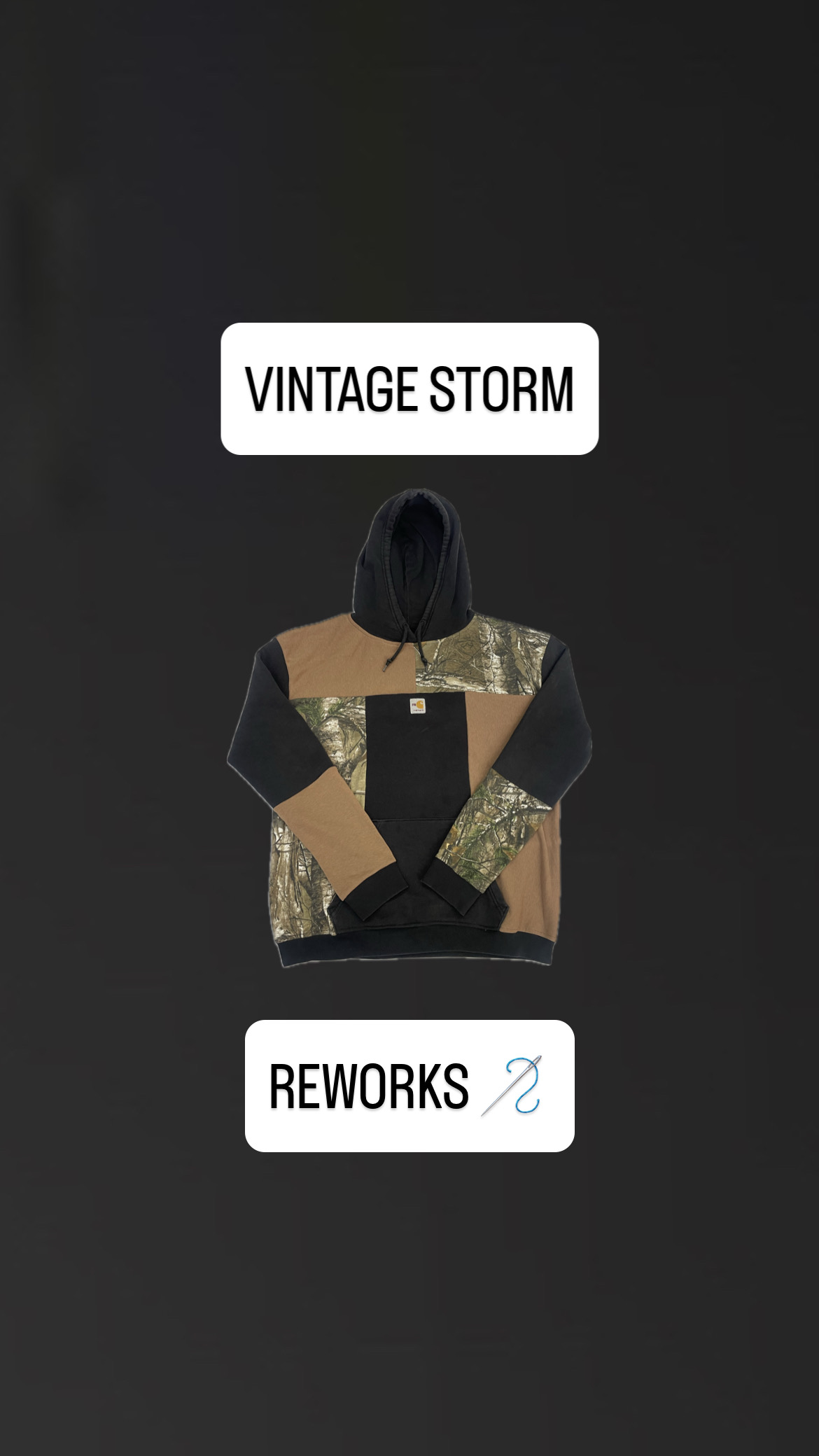 Chandails à capuche upcyclés Carhartt X Realtree