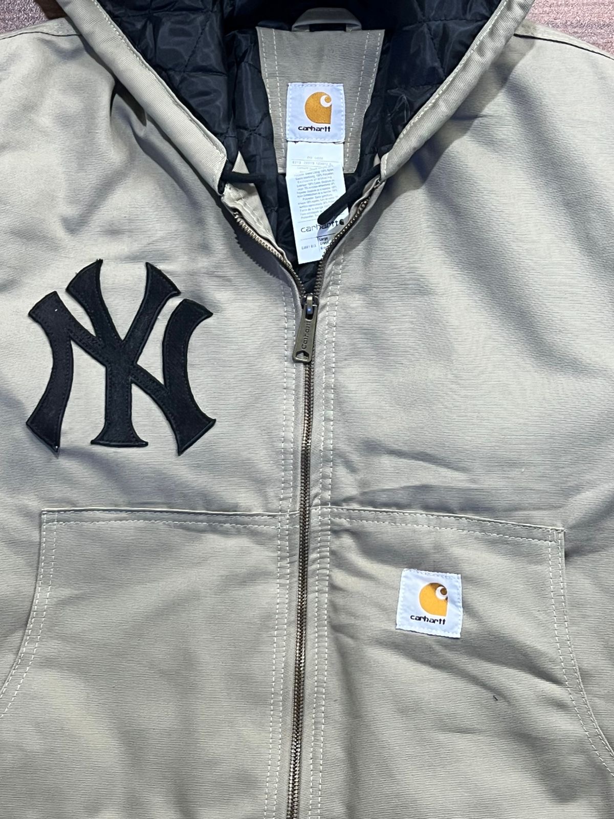 Carhartt rework style hooded Jackets