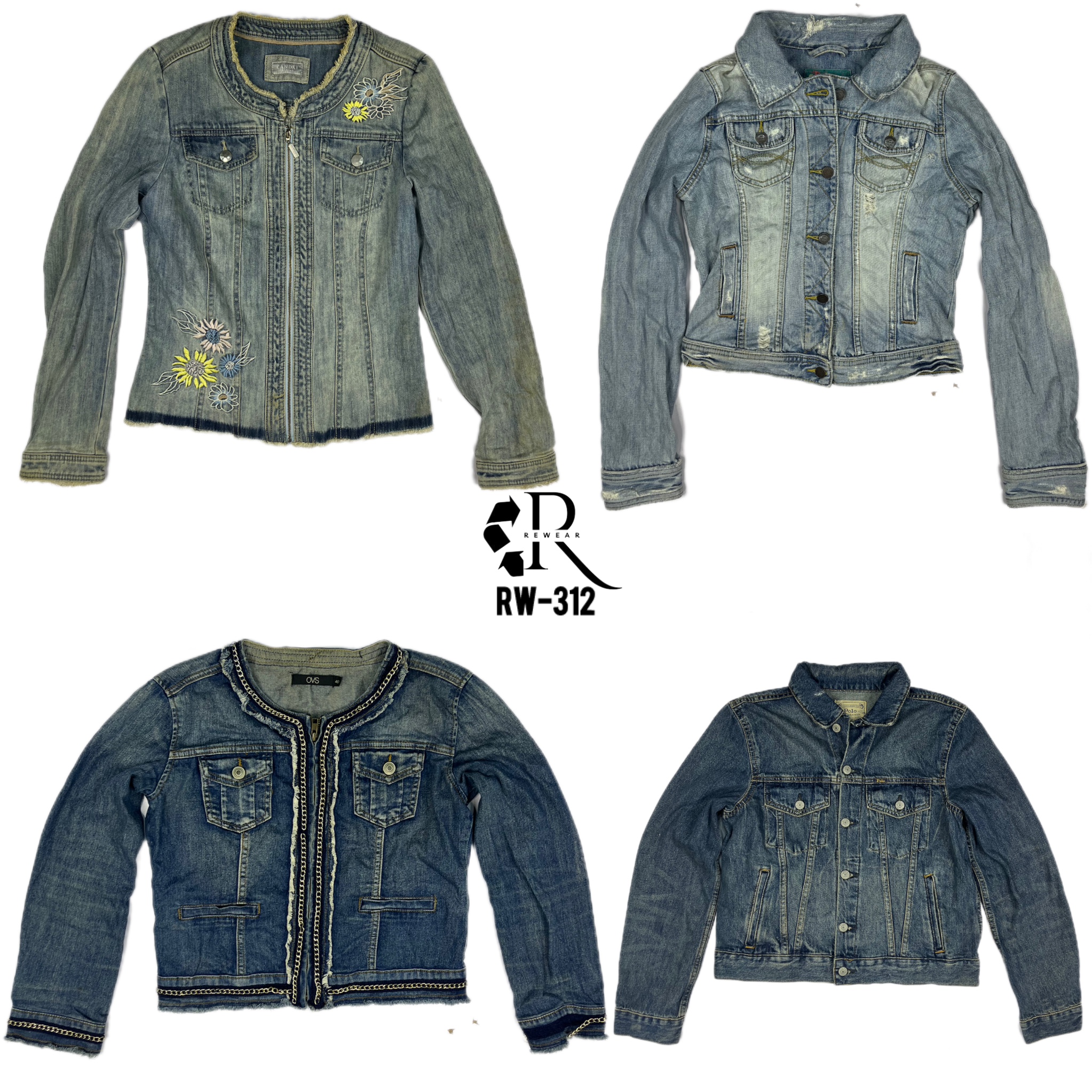 Y2K Unique Denim Jackets (RW-312)