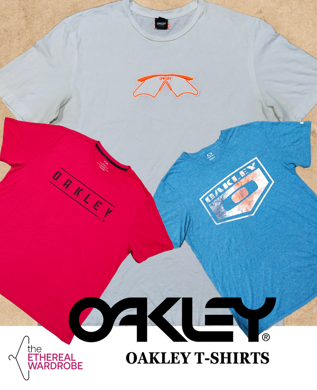 Premium Oakley T-shirts Bundle of 10 pcs (RN#1065)