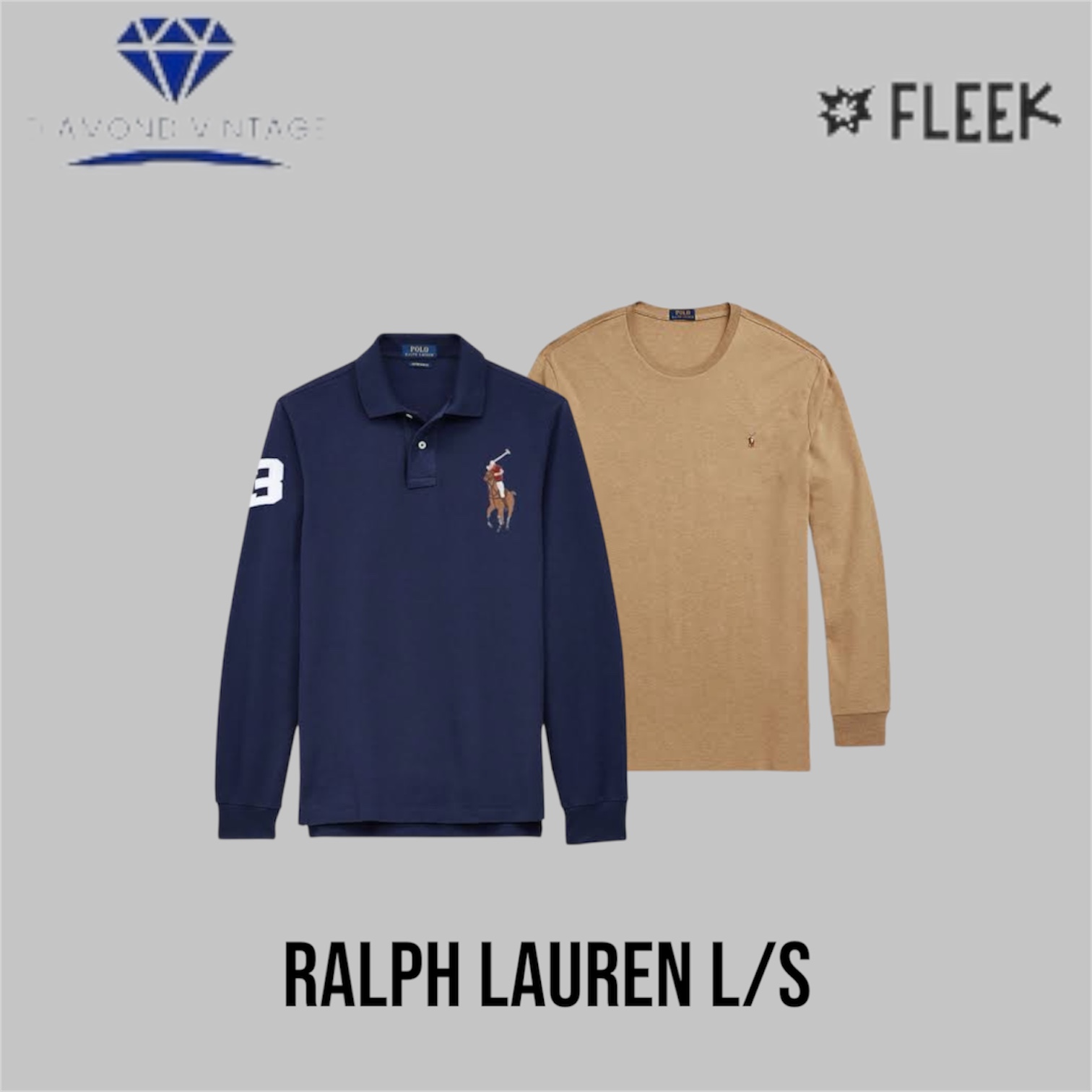 Ralph Lauren L/S T Shir 8pcs (DV-6-74)
