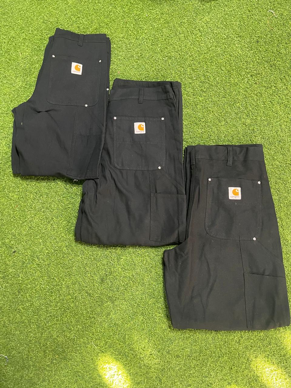 Pantalons Carhartt à genoux doubles de style Rework
