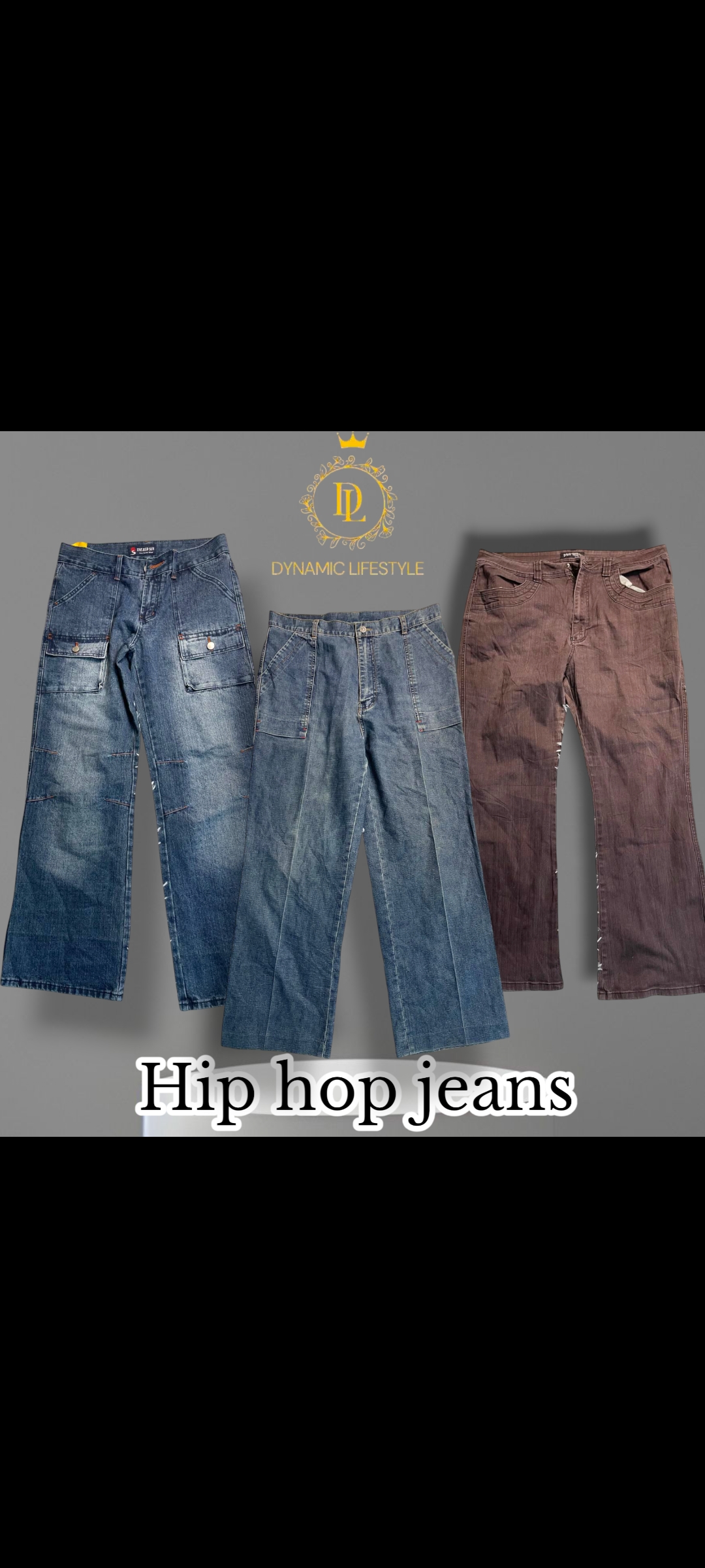 Hip hop jeans