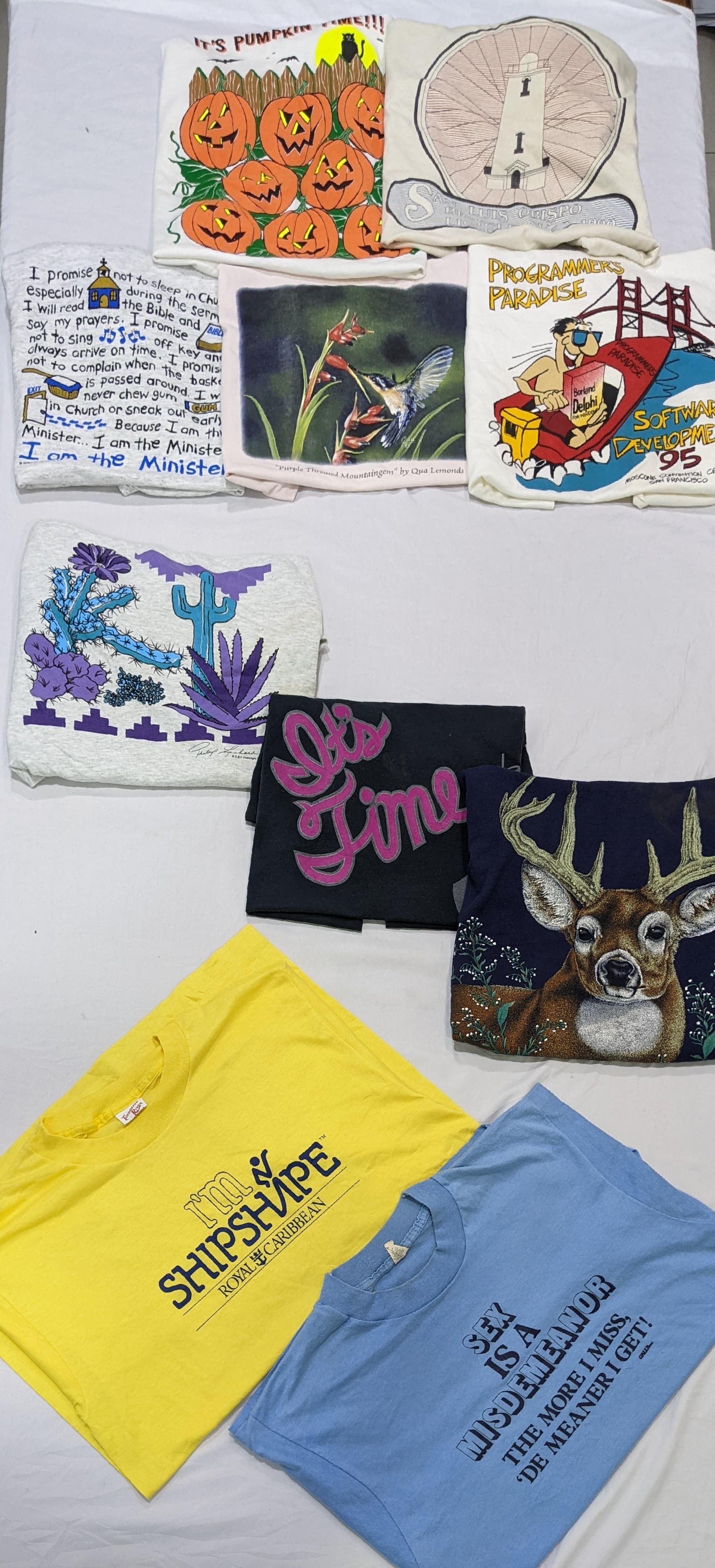 Single Stitch T-Shirts aus den 90ern