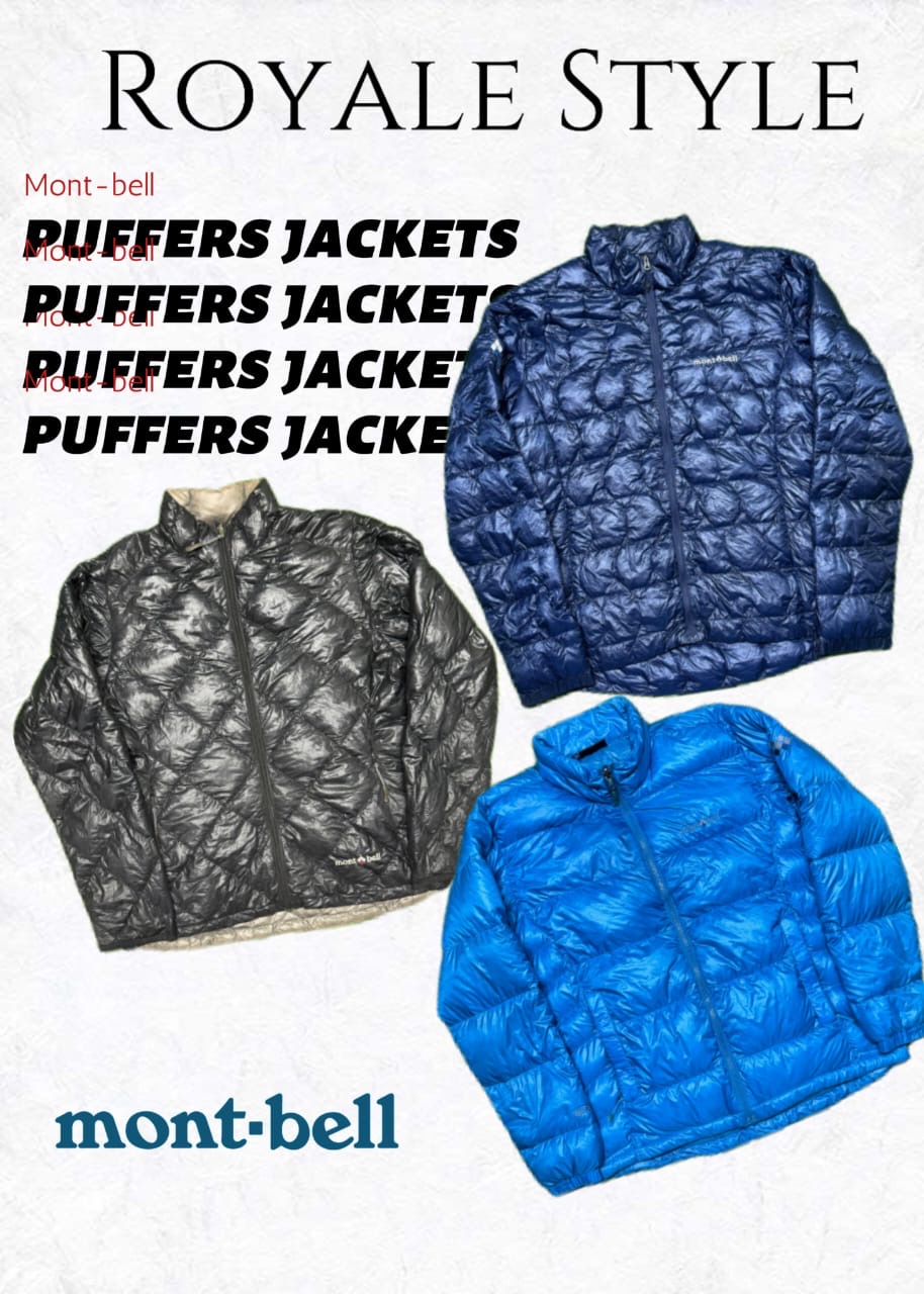Montbell puffer jackets