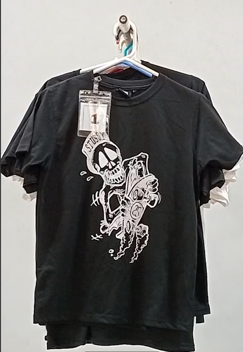 cr-81 Überarbeiteter Stil Unisex Stussy Bedruckte T-Shirts