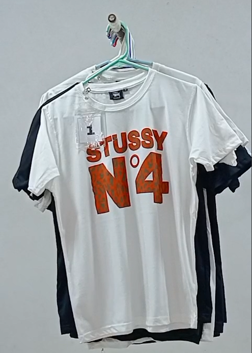 CR-86 Überarbeiteter Stil Bedruckte Stussy T-Shirts