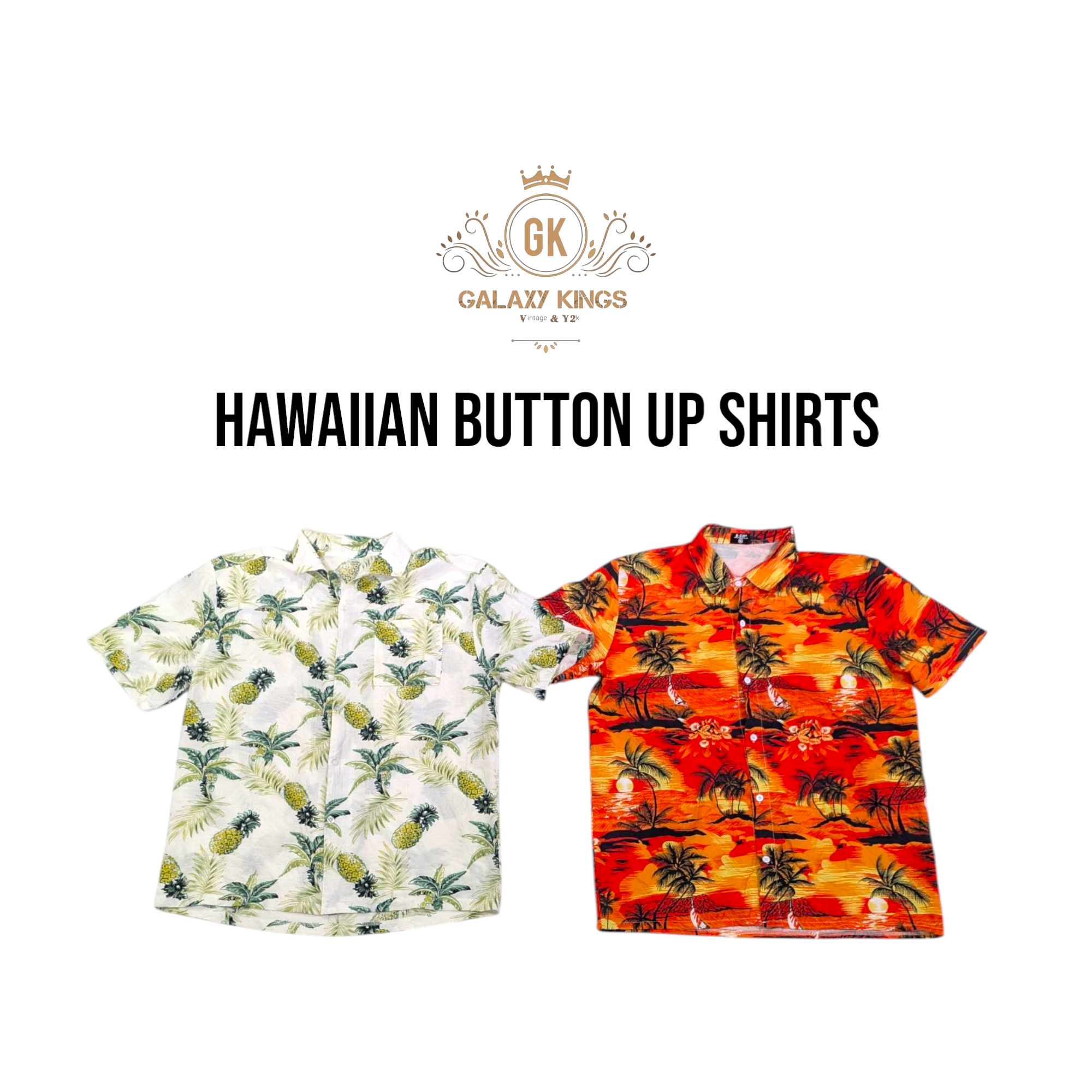 Hawaiian Button up Shirts