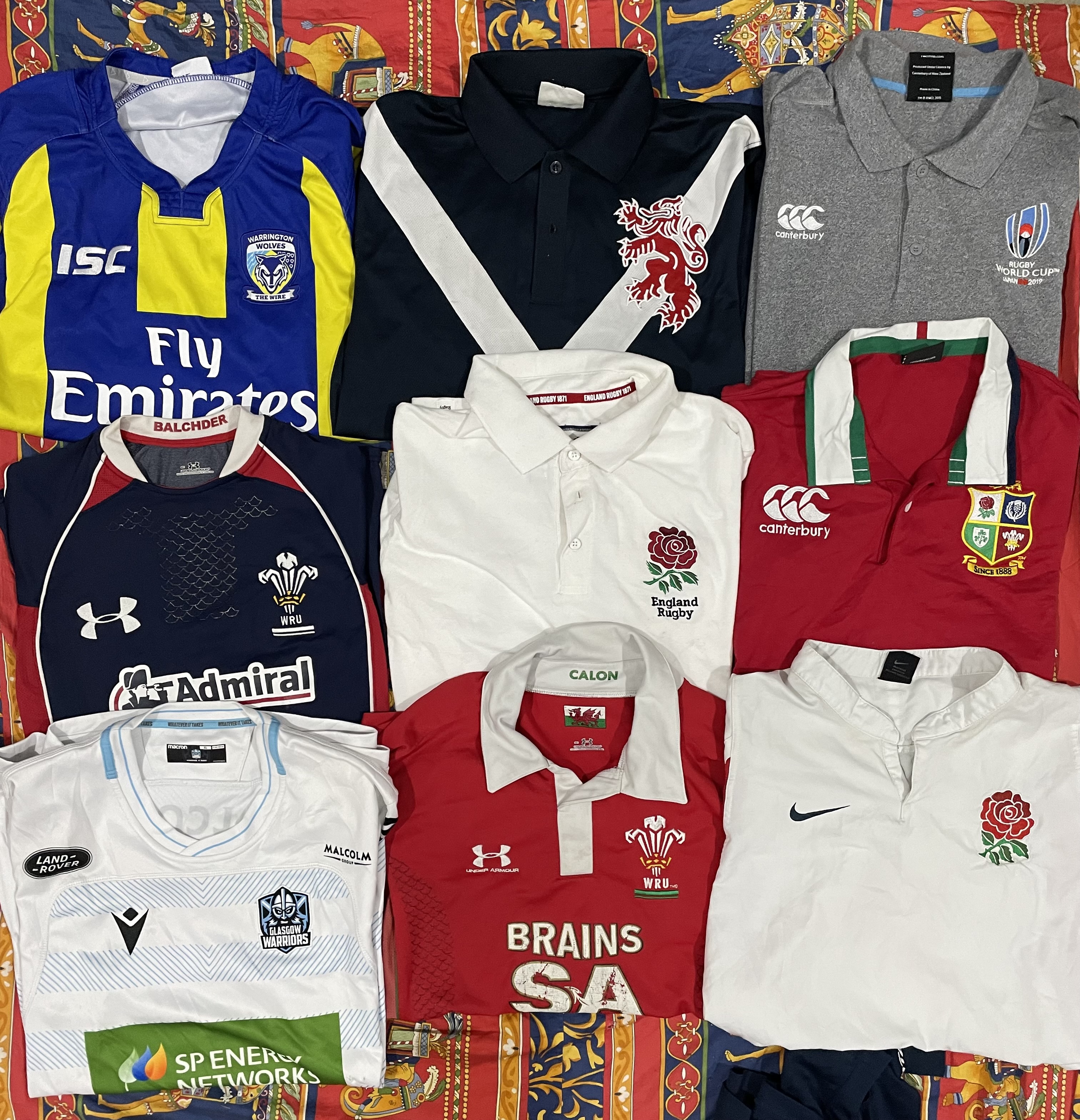 T-shirt d'équipe de rugby