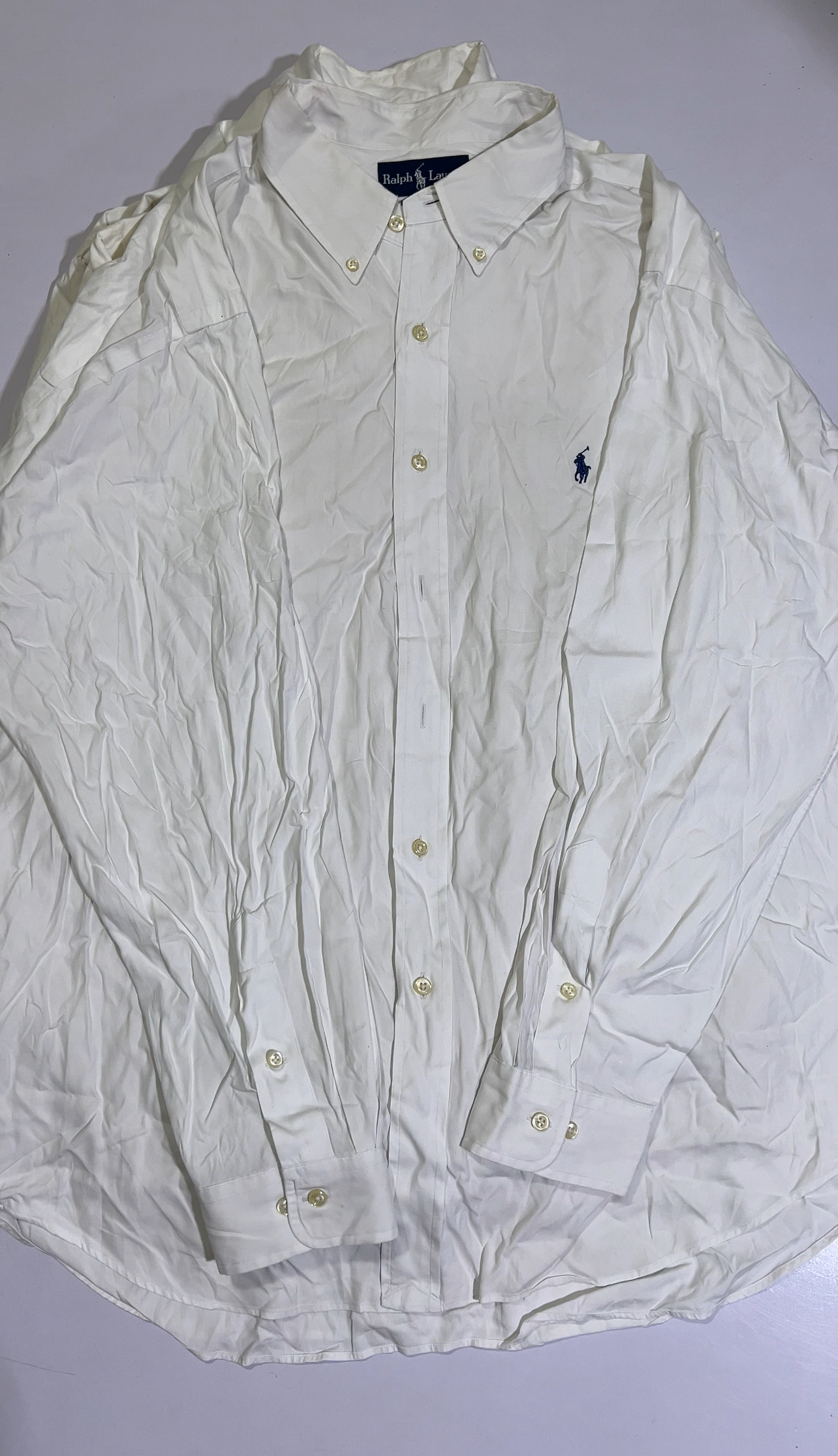 Camisa blanca Polo Ralph Lauren SR @ 133