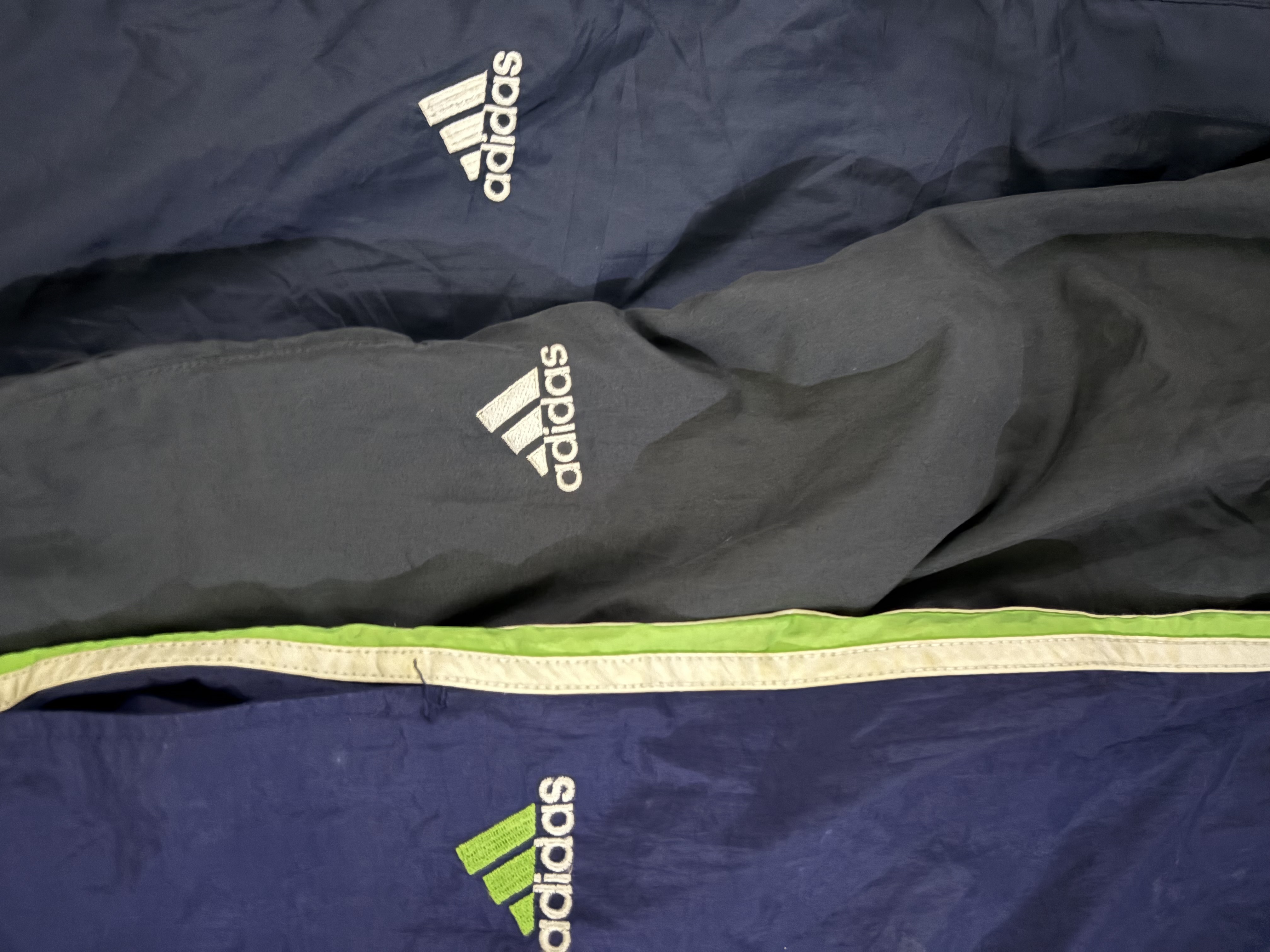 Adidas Nylon Track Pants (Parachute)