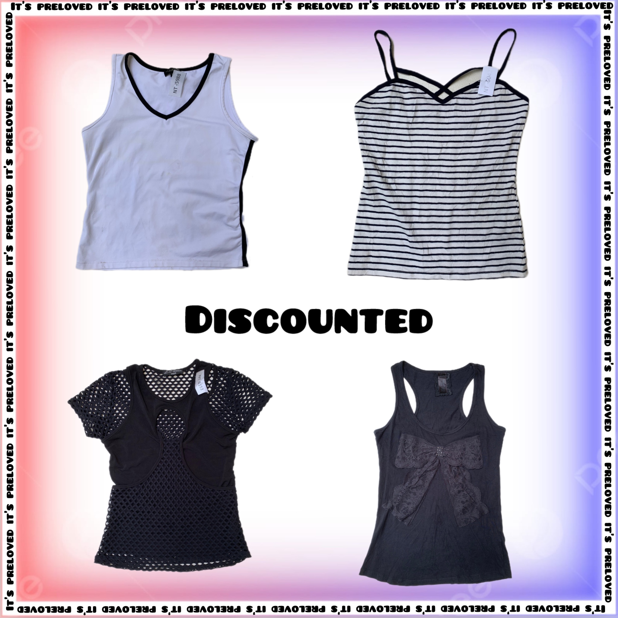 Casual de rue : Débardeurs style Y2K (SS-1027)