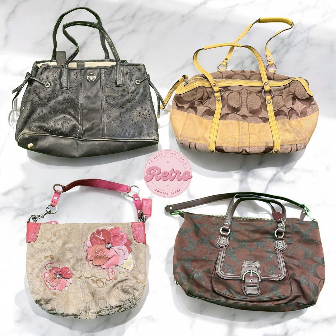 Y2K Coach Bags | Floral Accents & Statement Straps Collection