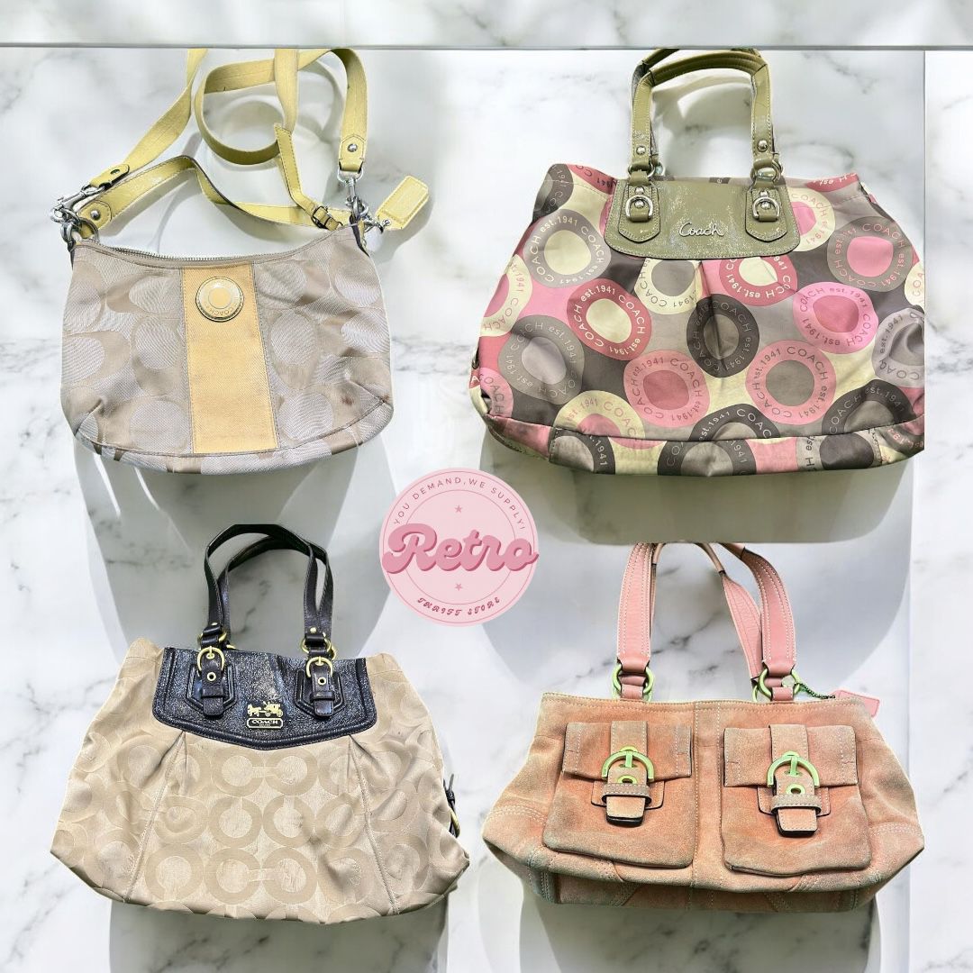Authentic Coach Bags | Candy Pop Pastels & Logo Play Perfection