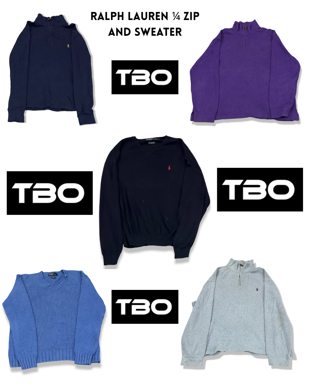 POLO RALPH LAUREN 1/4 Zip And Sweater