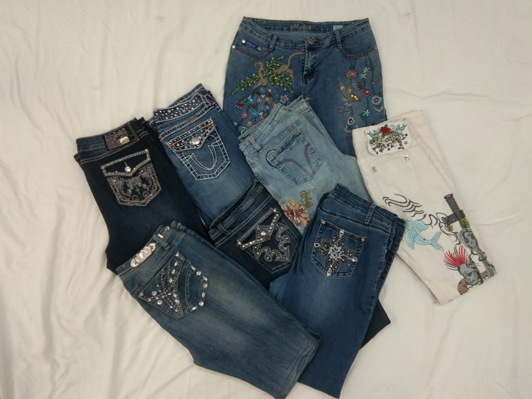 IQ0160 Y2K Playful Vibe Jeans - 15 Pieces