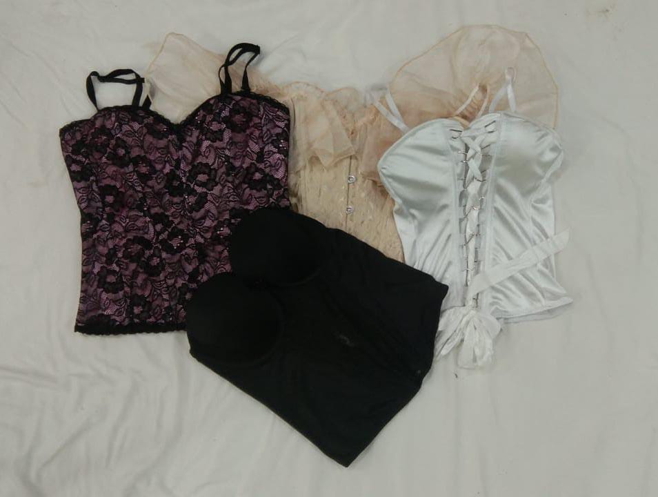 IQ0161 Y2K Soft Girl Corsets - 08 Pieces