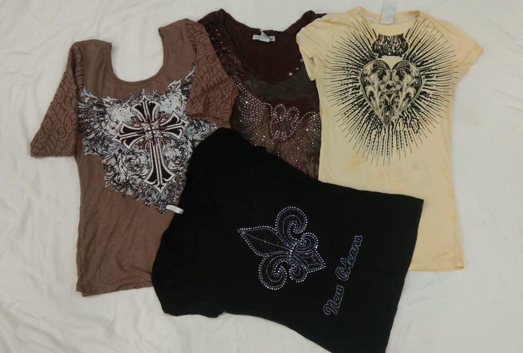 IQ0165 Y2K Baby Tees - 15 Pieces
