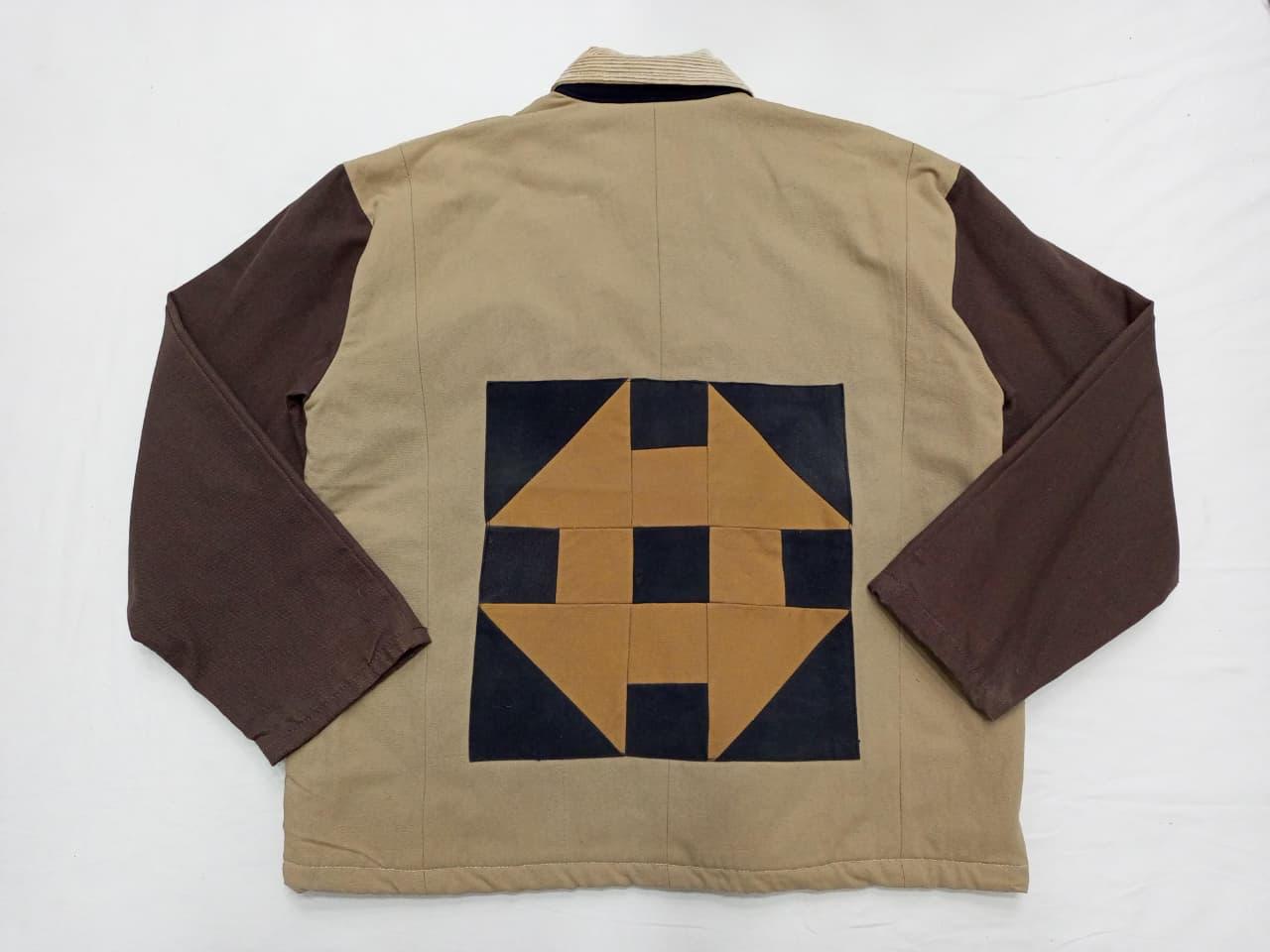 CR795 Veste Patchwork Carhartt pour Homme Upcyclée