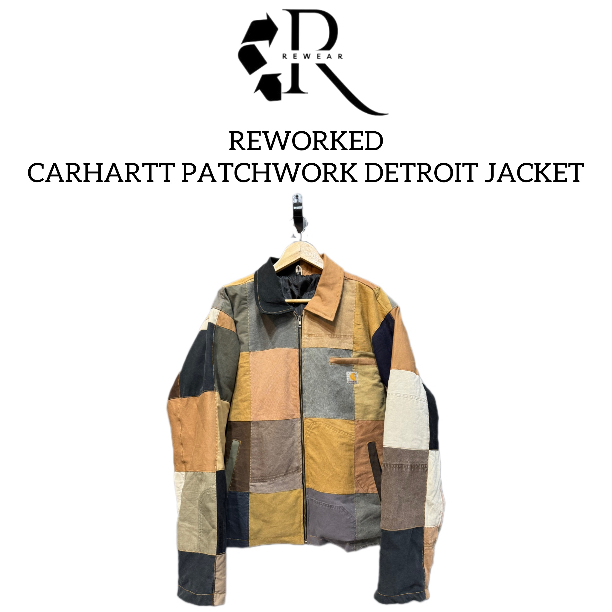Reworked Patchwork Carhartt Detroit Jacket
