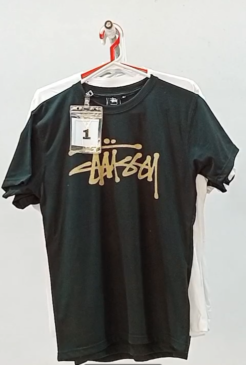 CR-105 Überarbeitet Stil Stussy Bedruckte T-Shirts