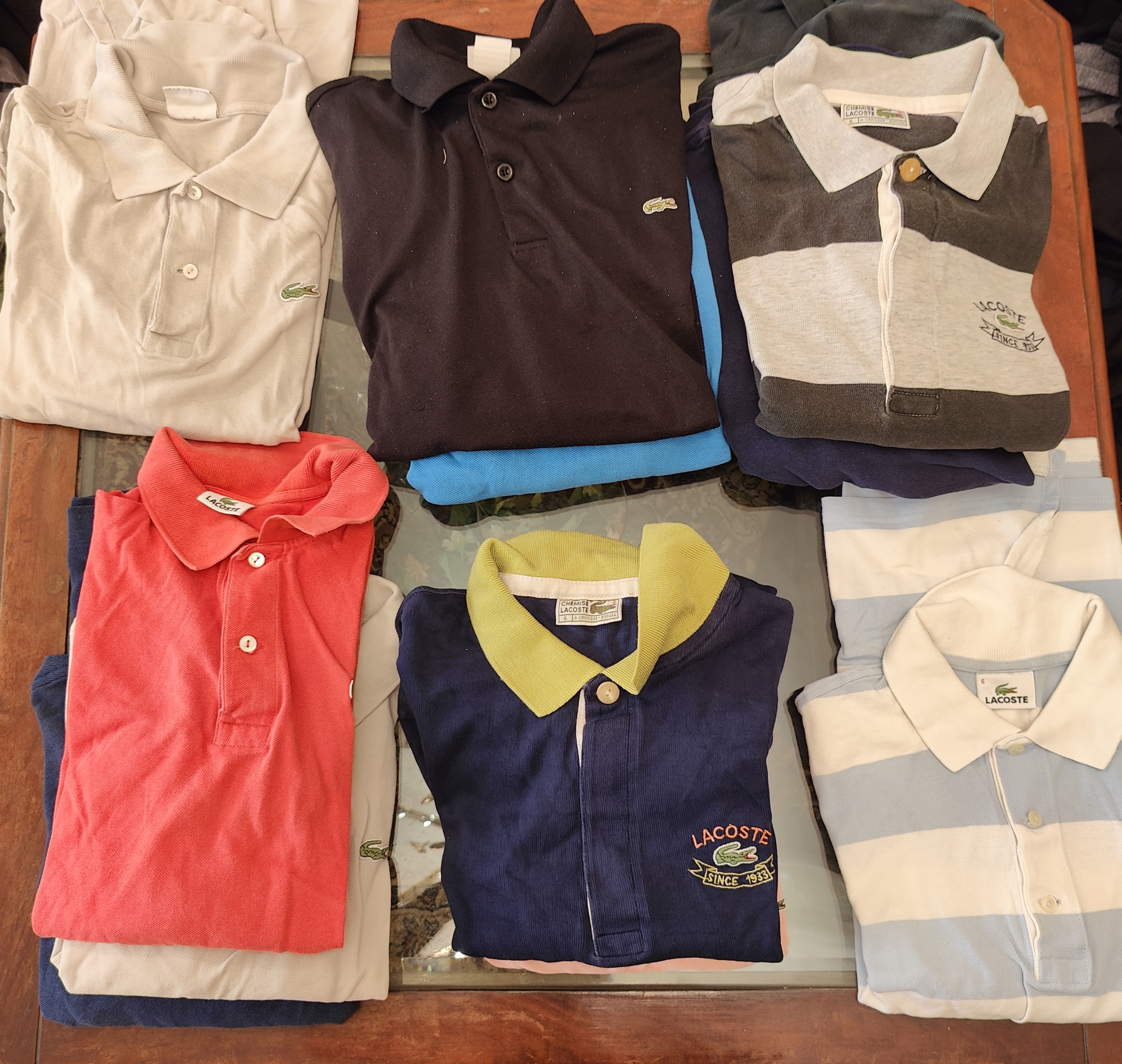 Lacoste polo shirts