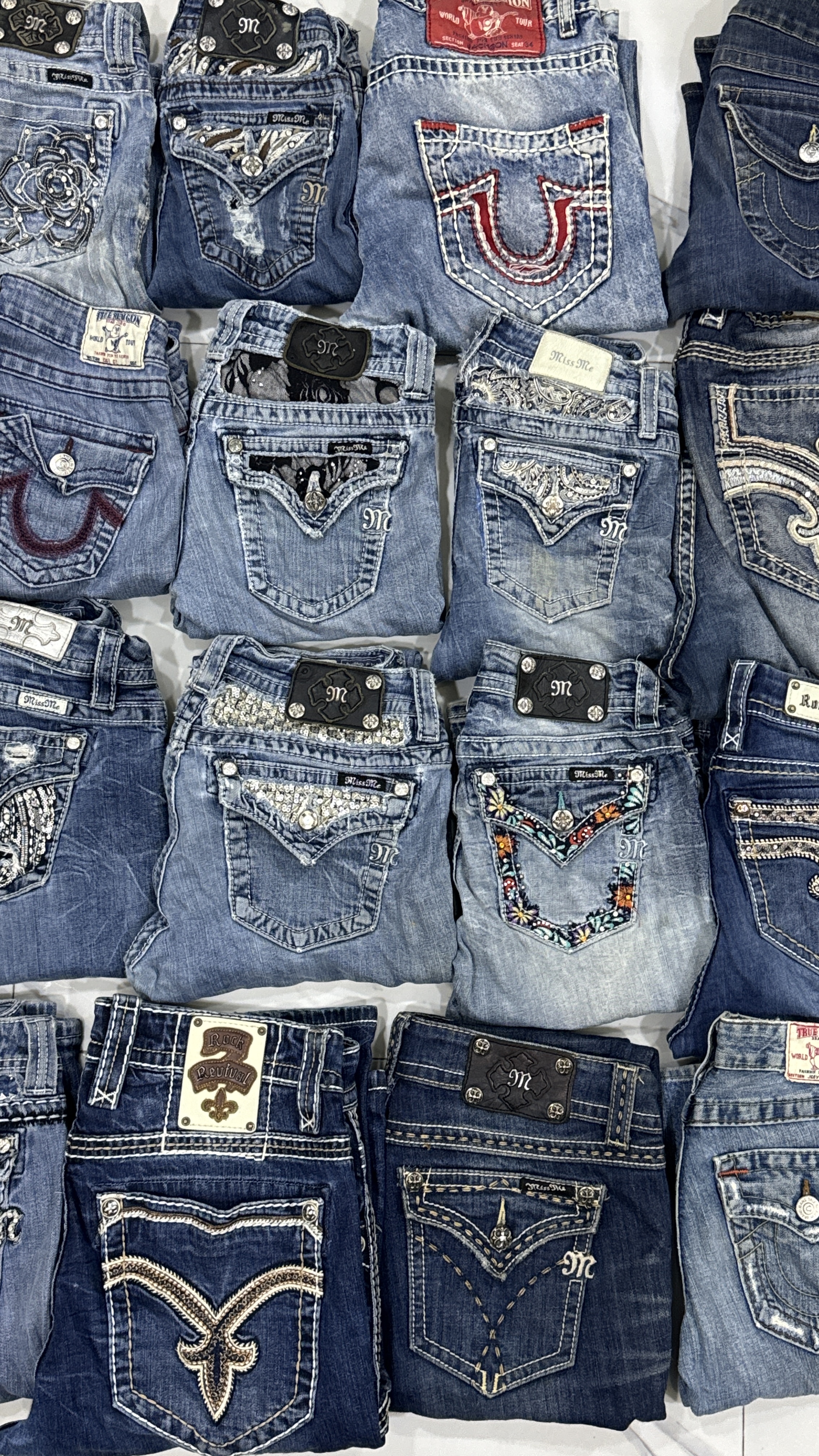True Religion, Miss Me & Rock Revival jeans