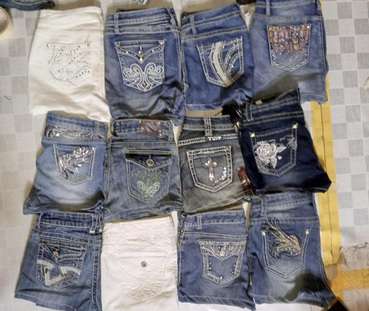 ERAL E OUTROS MARCAS MINI MICRO SHORTS (MR614)