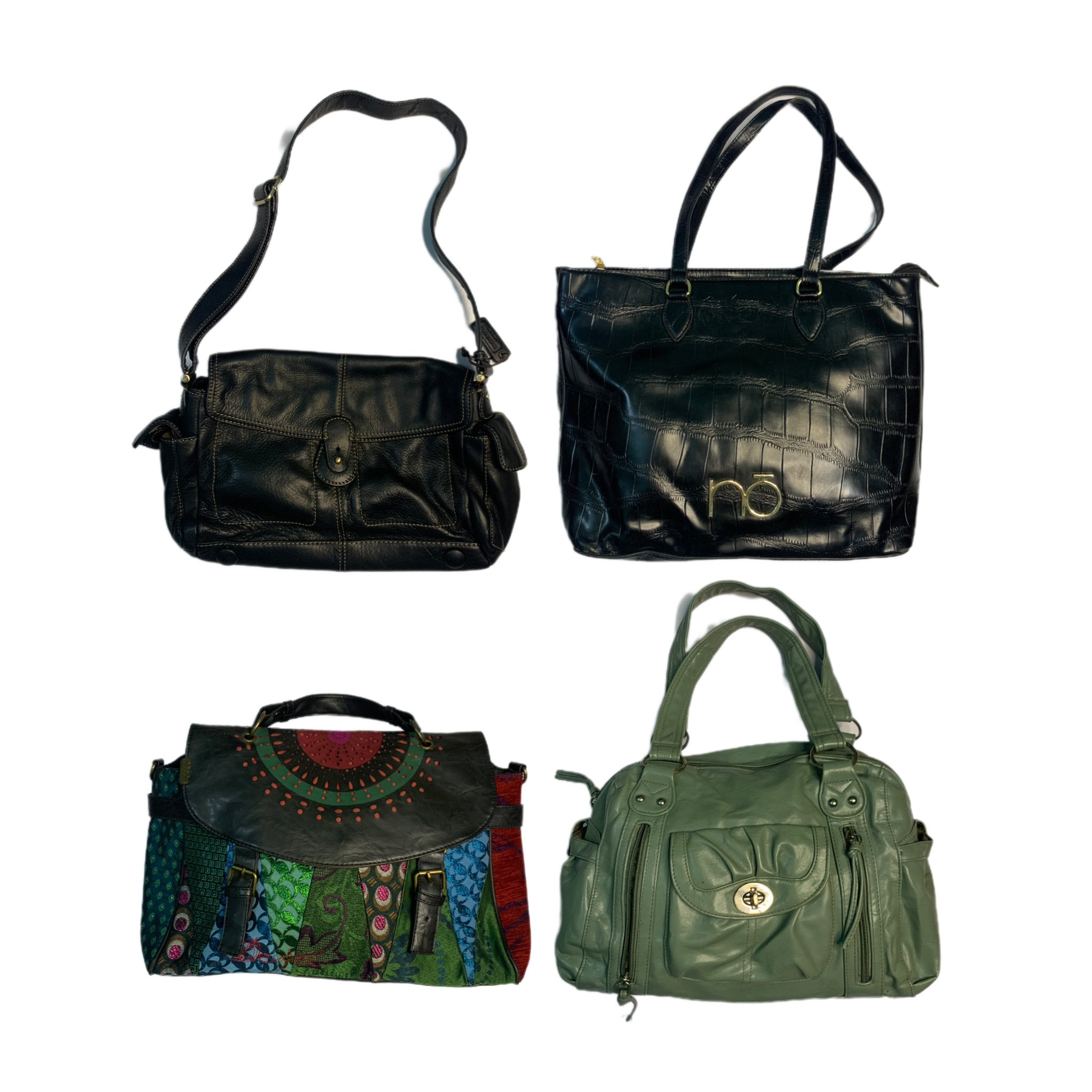 Y2K Boho Handtaschen Mix (ft Desigual)