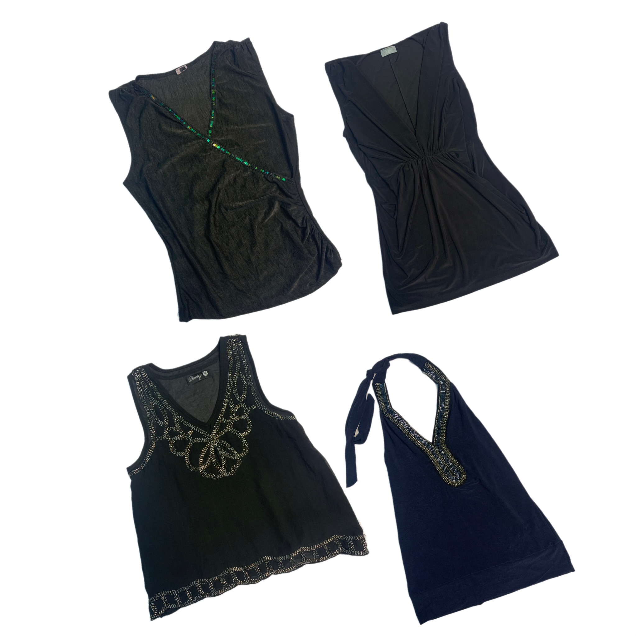Y2k Gothic Party Tops Mix