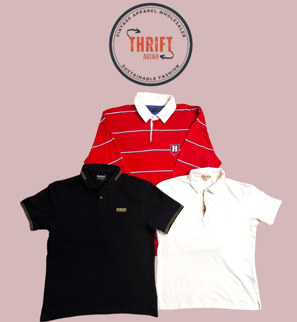 T1087 Burberry/Barbour/Tommy/Mix T-Shirts  14PCs
