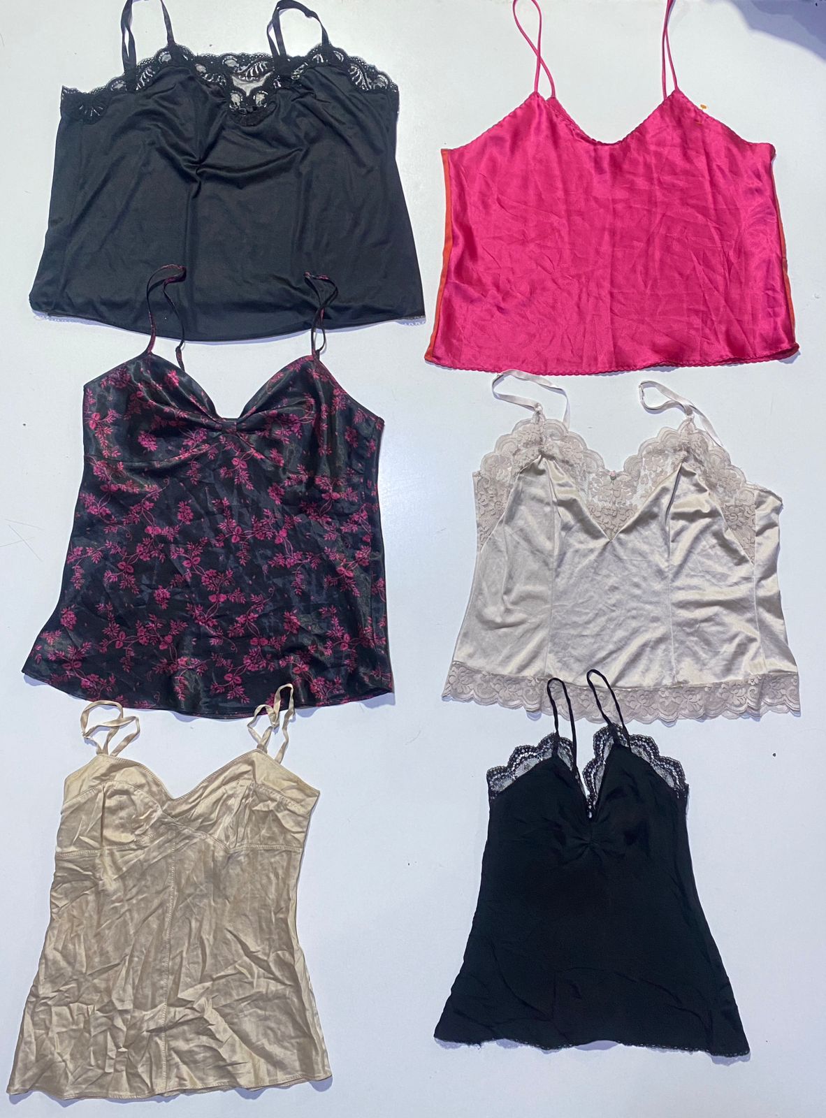 Y2K cami Tops 12 pièces