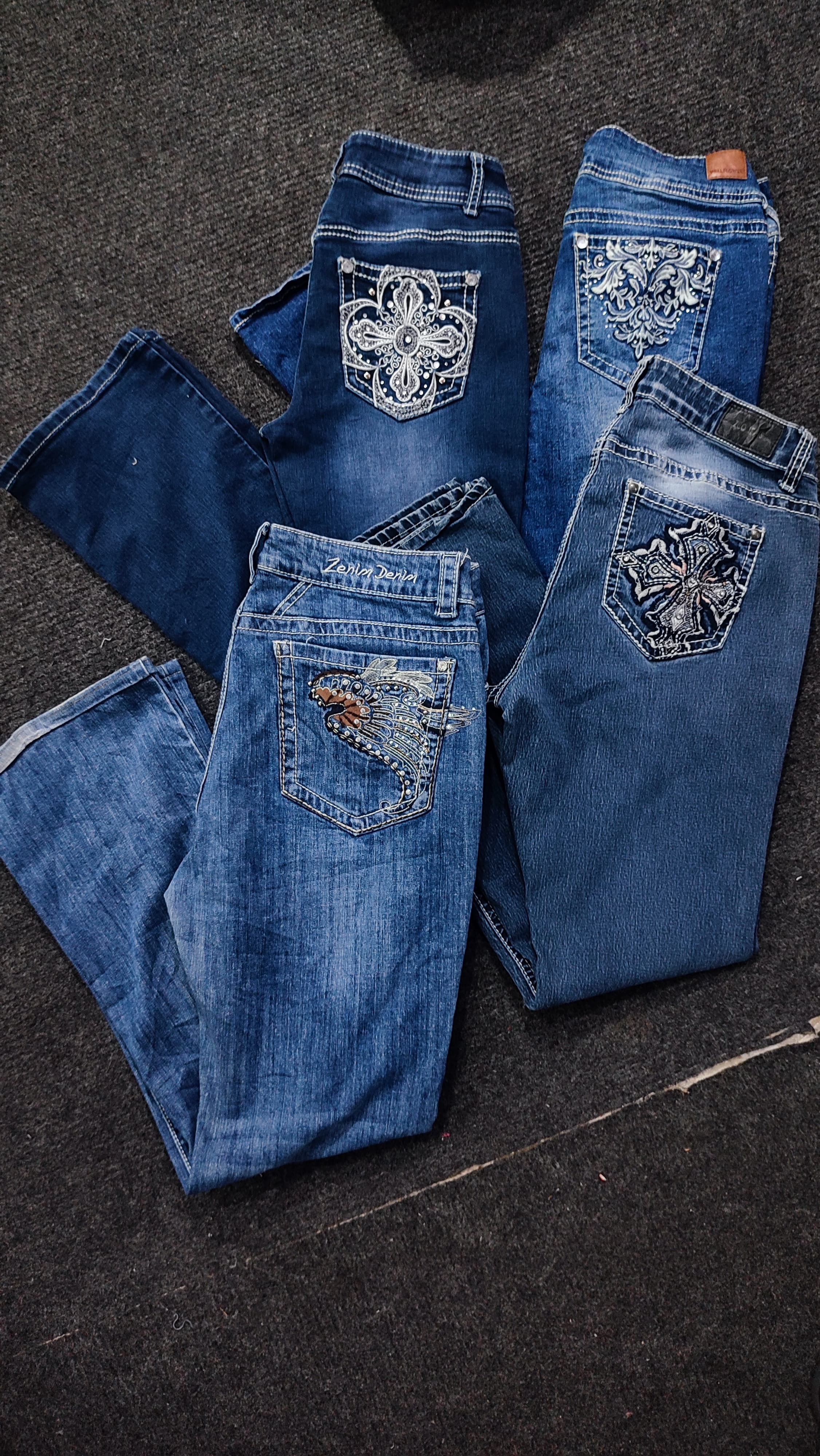 Jeans svasati Y2K