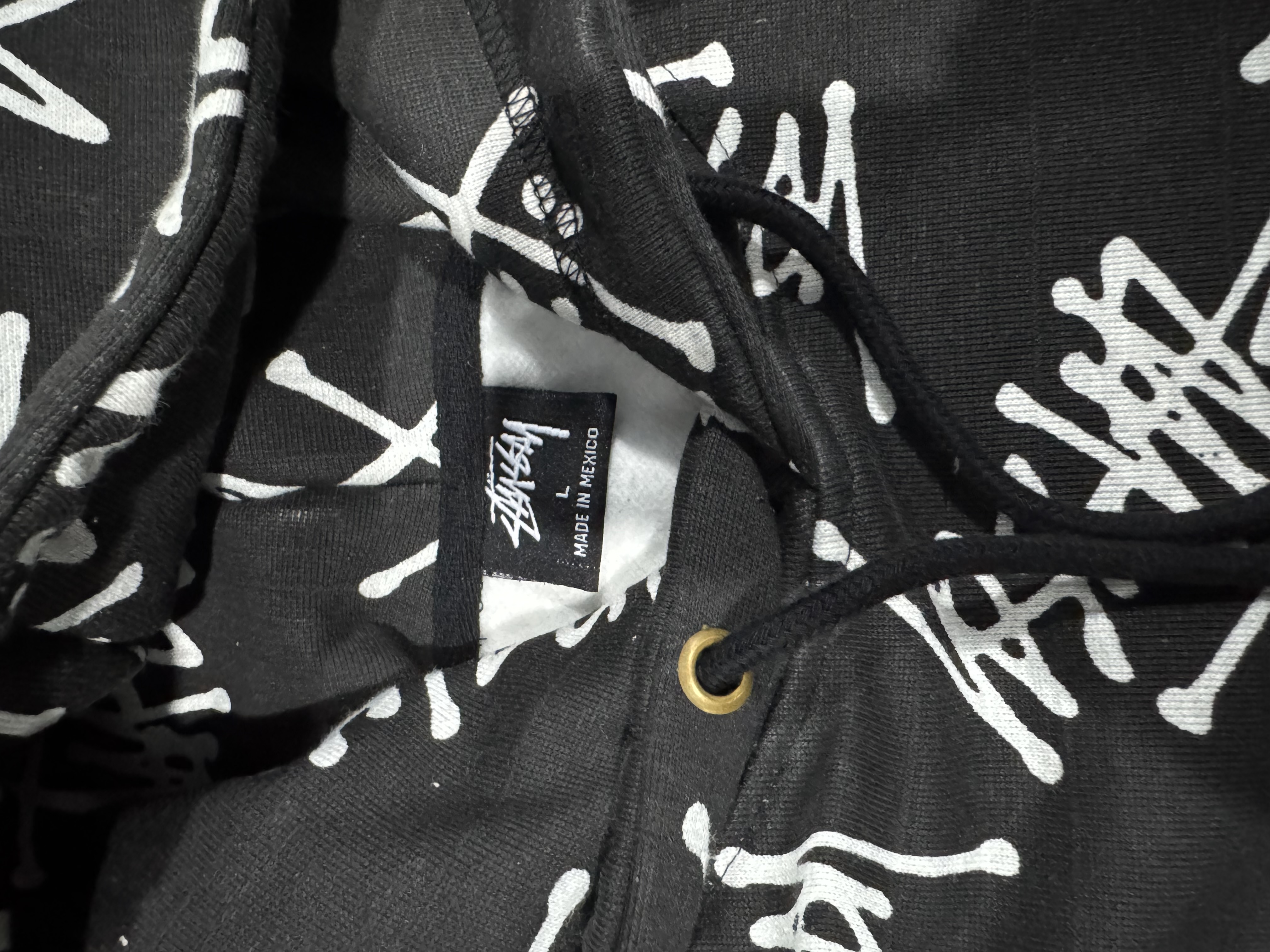 Moletins stussy impressos estilo rework