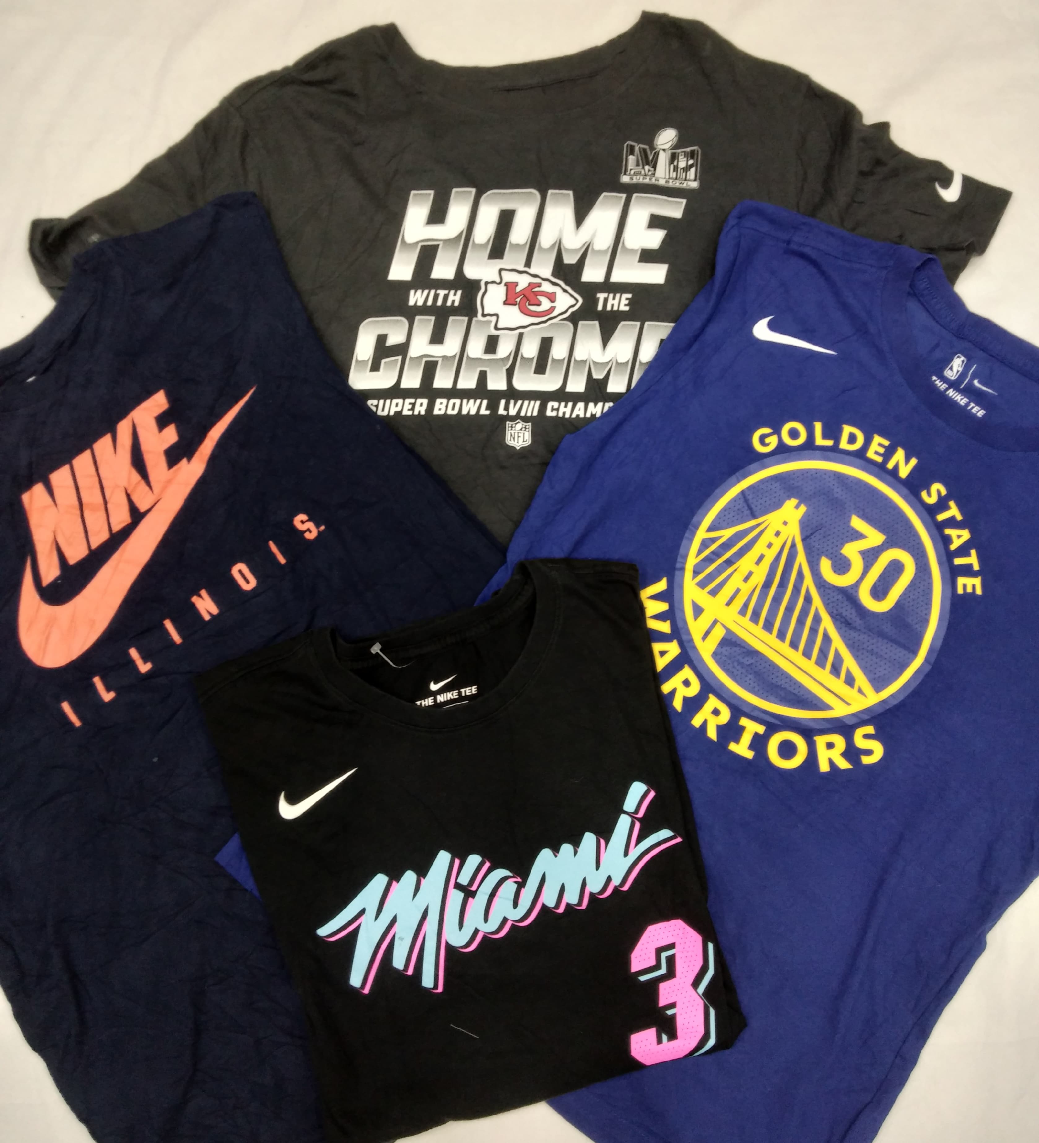 ZH0126 Nike Men T-shirts - 20 Pcs