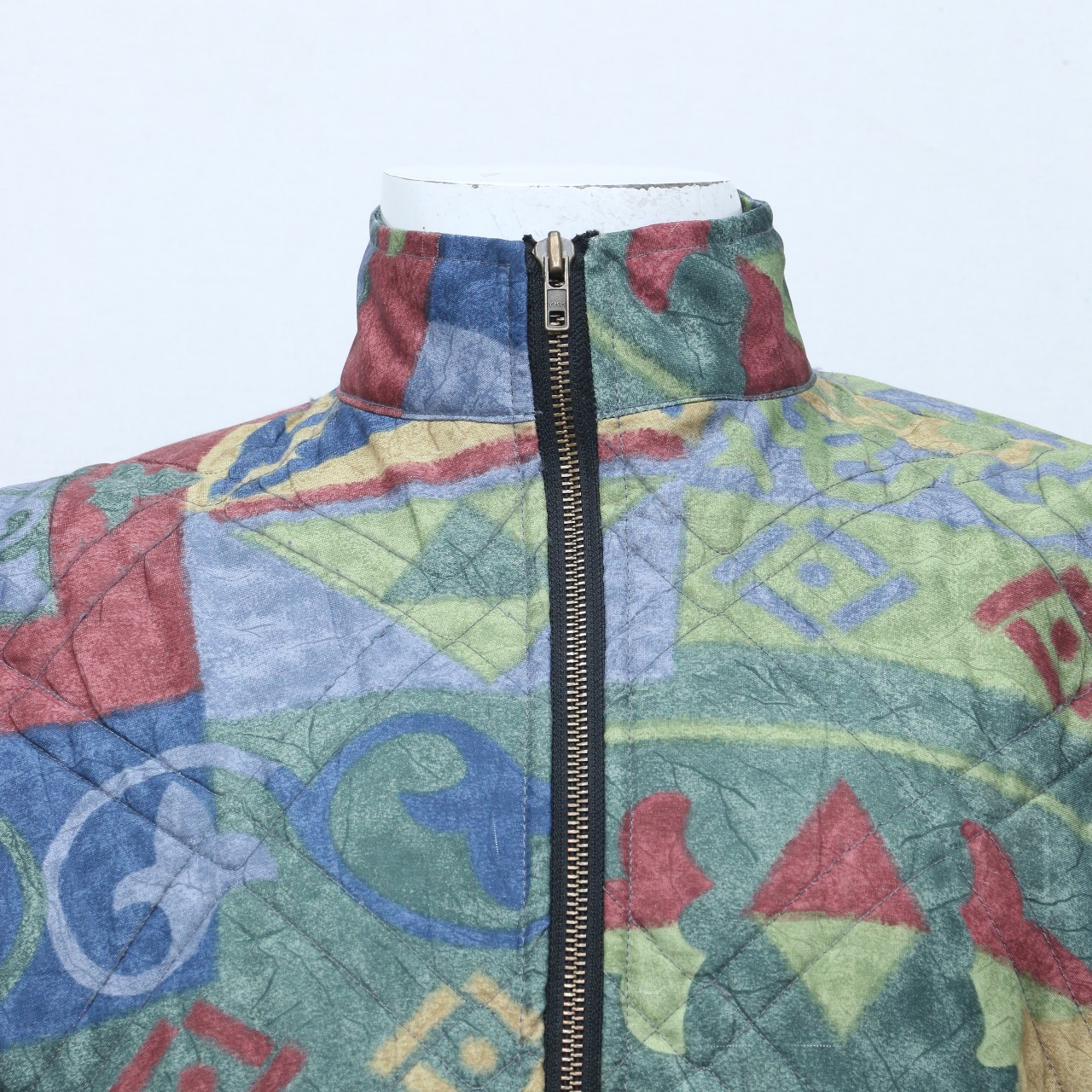 CR-126 Upcycled Unisex Quilted Cozy Zipper Jackets