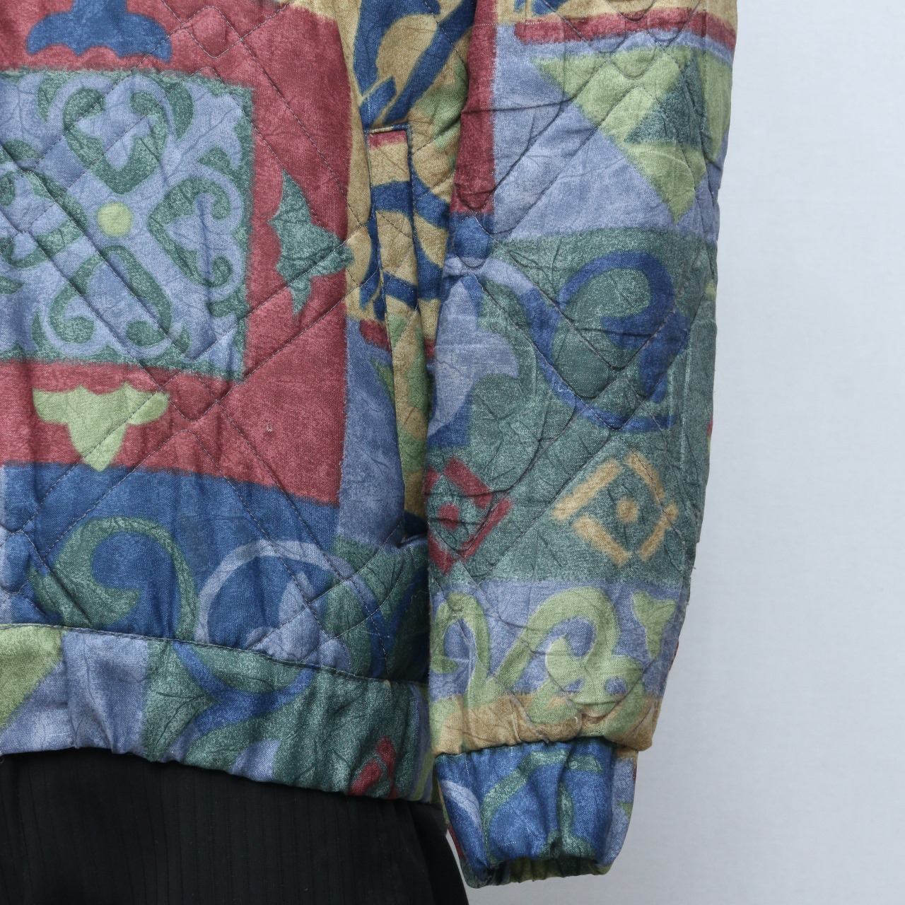 CR-126 Upcycled Unisex Quilted Cozy Zipper Jackets