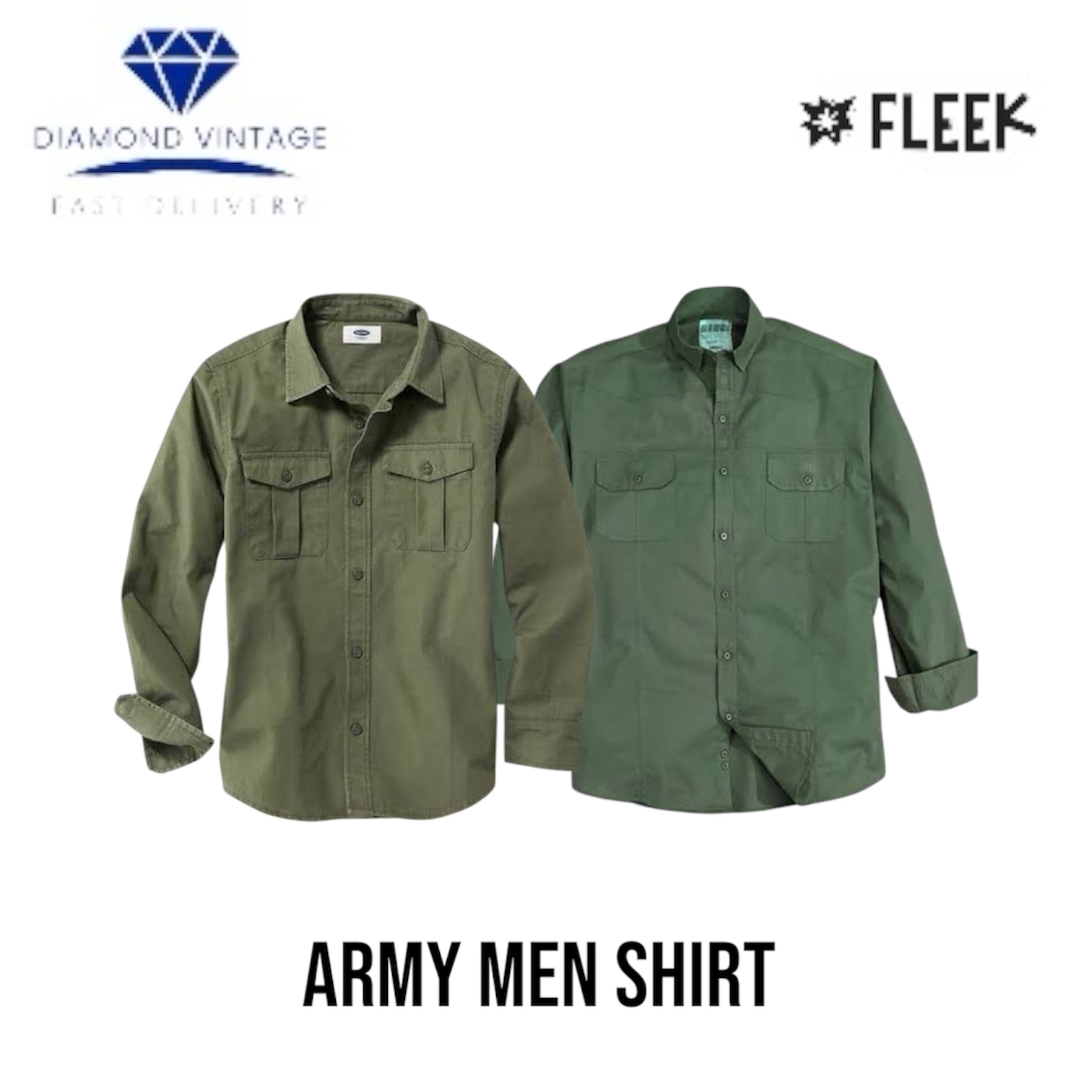Green army men shirt (148)
